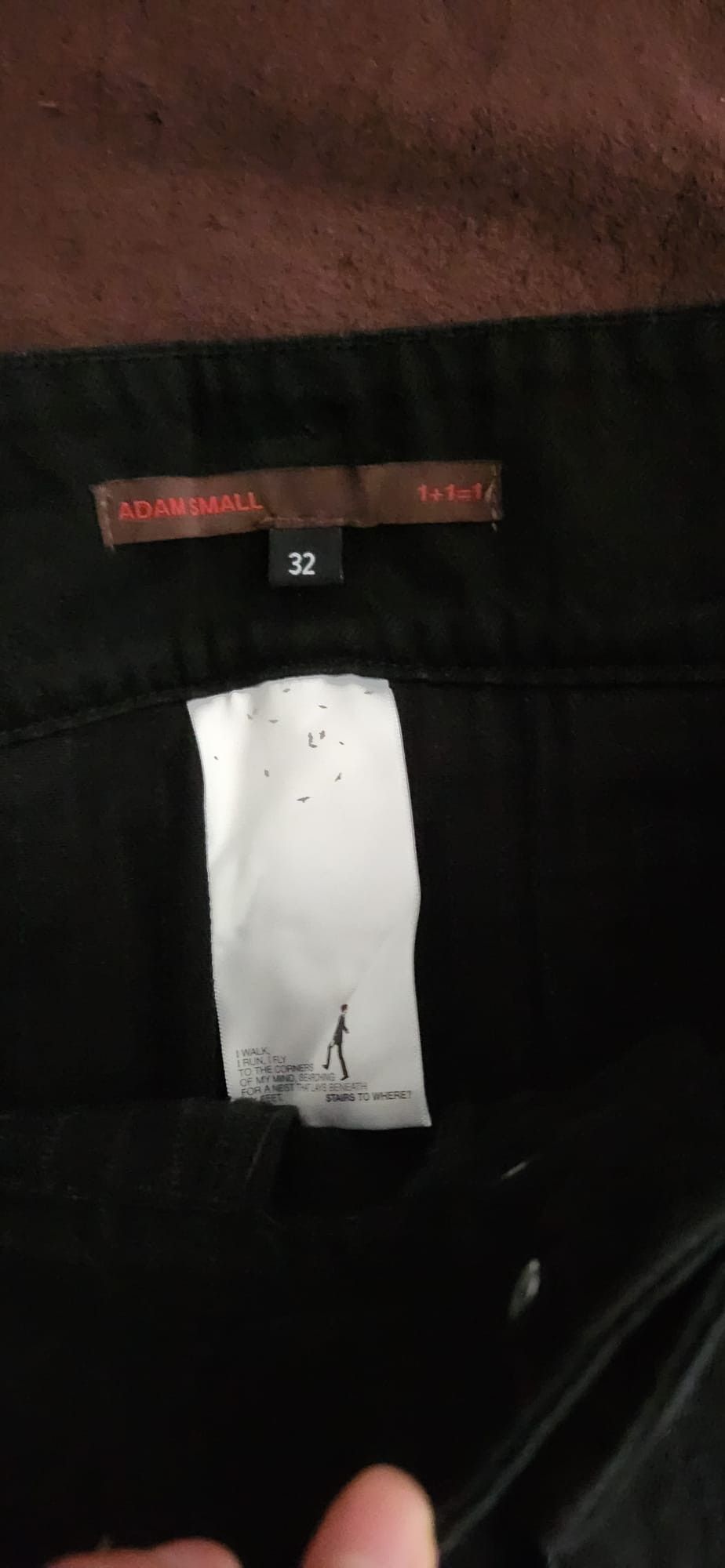 Adam Small Black V2 Moshi Denim Size US 32 / EU 48 - 7 Thumbnail