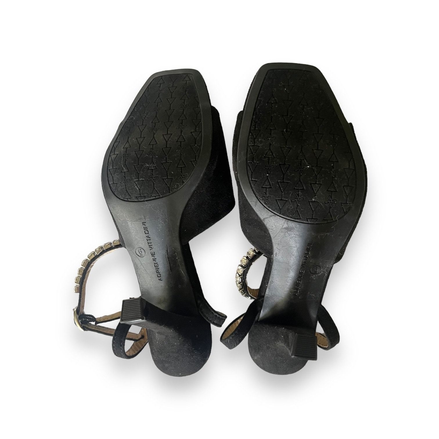Other Adrienne Vittadini Ginnie rhinestone ankle accented heels Size US 6 / IT 36 - 12 Thumbnail
