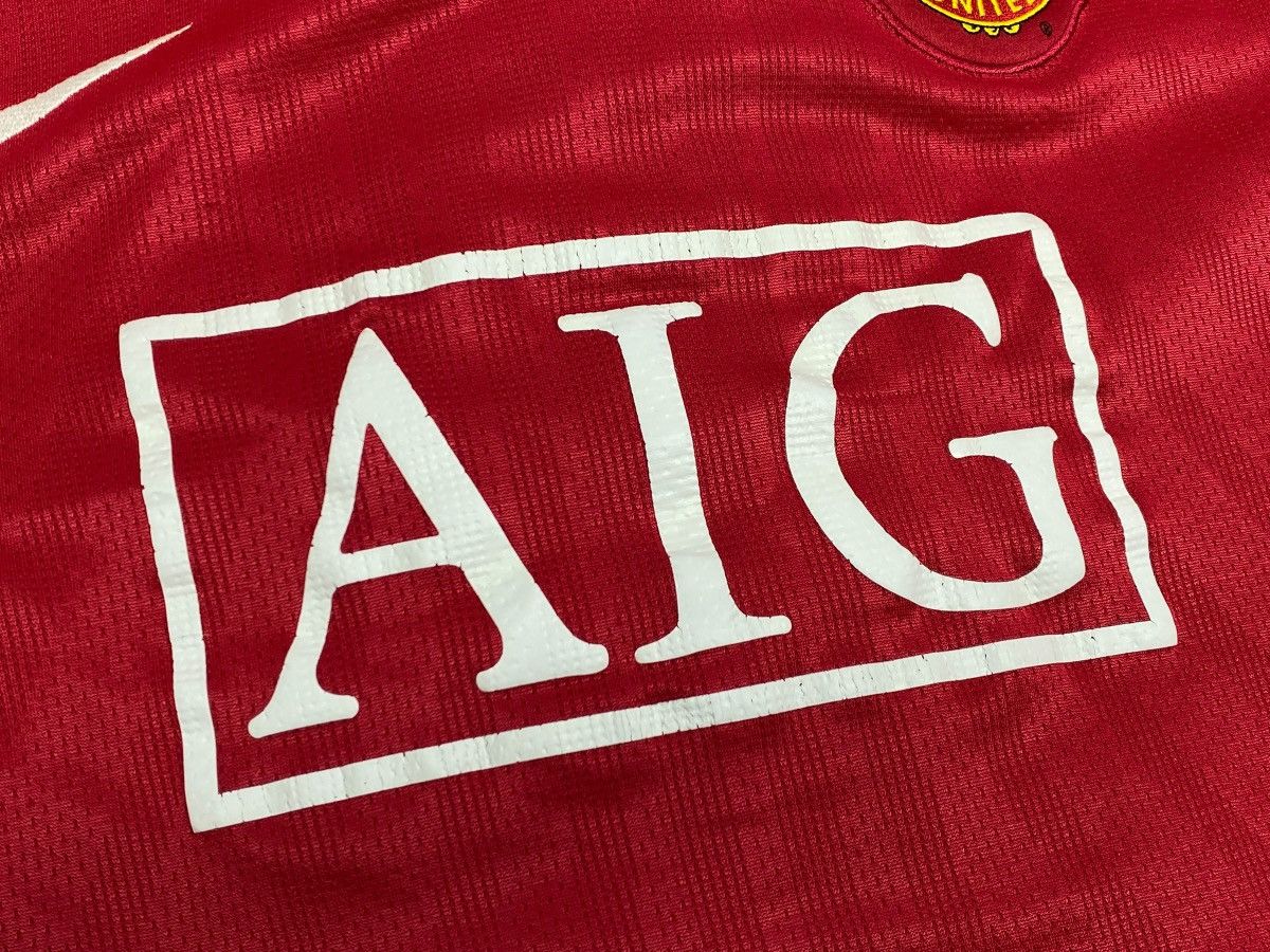 Nike Nike Manchester United 2007-09 Home Football Shirt Size US XXL / EU 58 / 5 - 17 Thumbnail