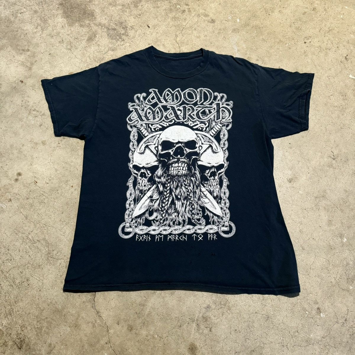 Band Tees × Vintage VINTAGE AMON AMARTH METAL BAND TEE! Size US L / EU 52-54 / 3 - 2 Thumbnail