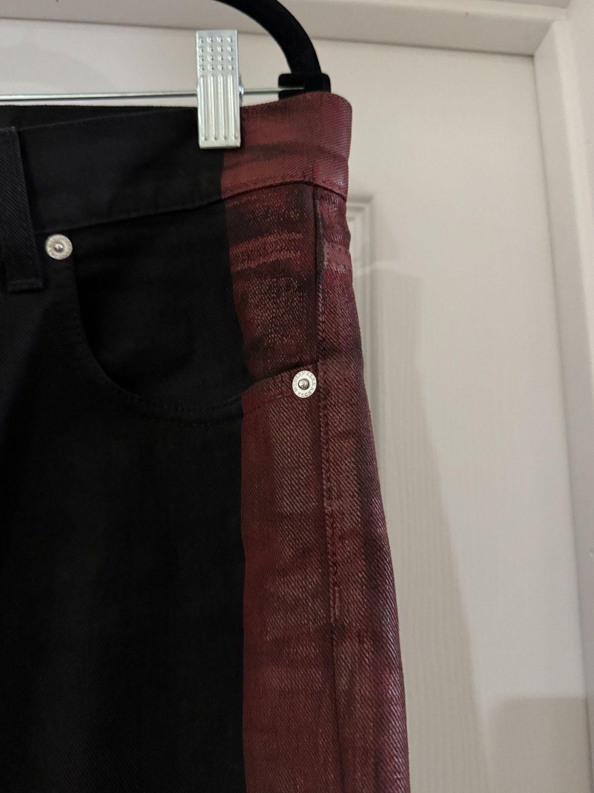 Alexander McQueen Alexander McQueen Red Stripe Denim Size US 32 / EU 48 - 4 Thumbnail