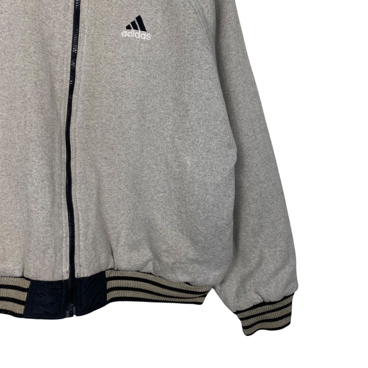 Adidas Vintage Adidas reversible hoodie jacket Size US L / EU 52-54 / 3 - 6 Thumbnail