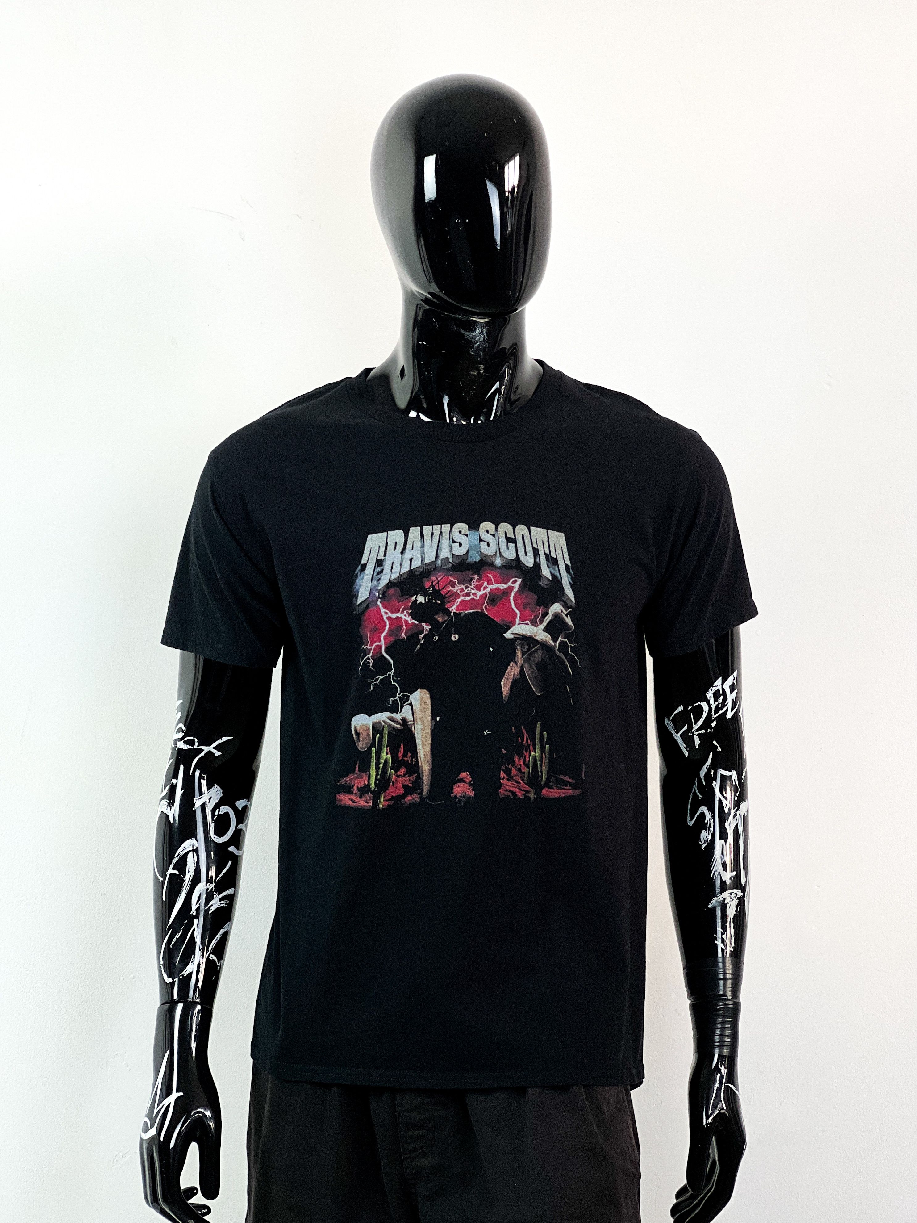 Rap Tees Travis Scott Tour Rodeo 2015 t-shirt Size US M / EU 48-50 / 2 - 1 Thumbnail