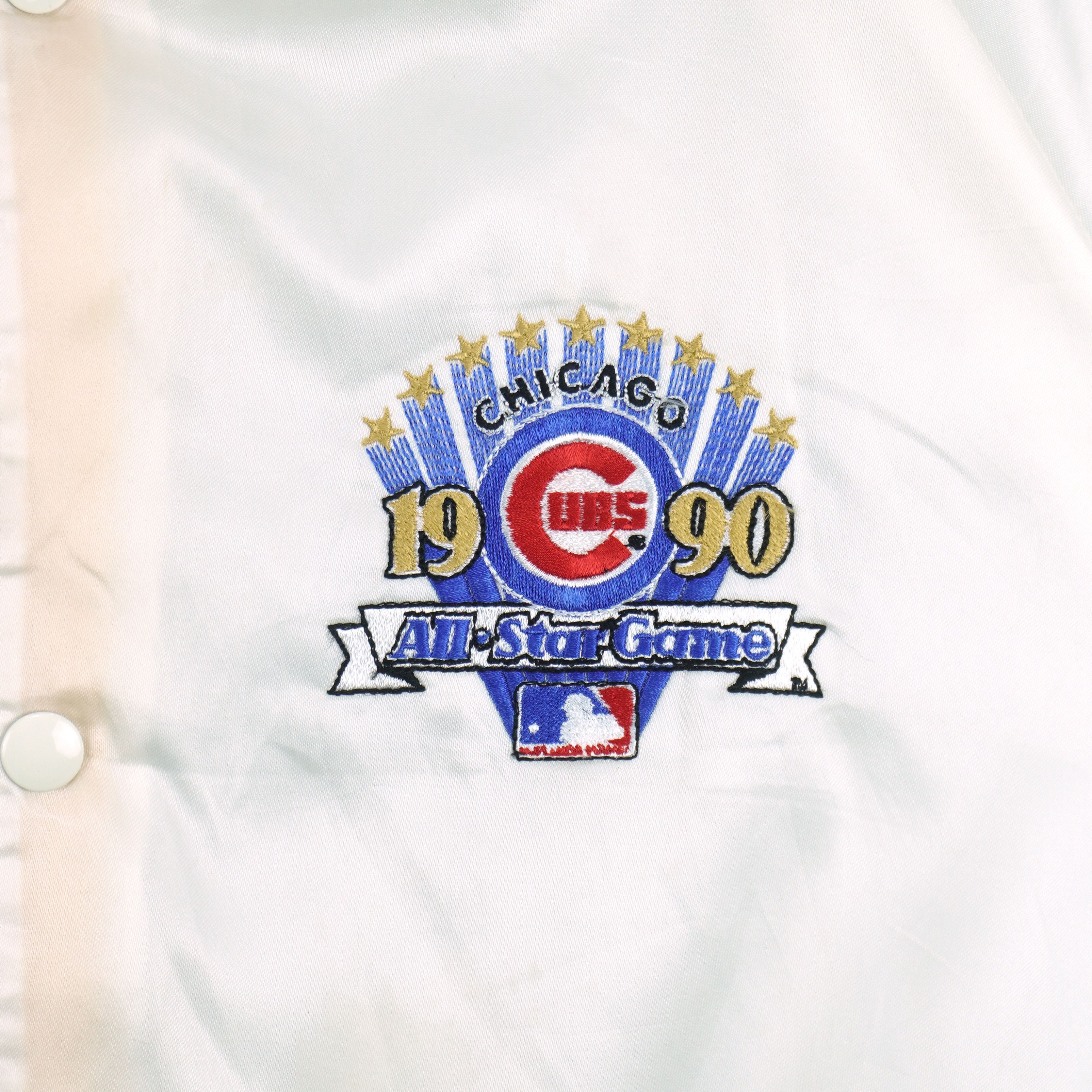 Chalk Line MLB - Chicago Cubs All Star Game Satin Jacket 1990 Size US M / EU 48-50 / 2 - 3 Thumbnail