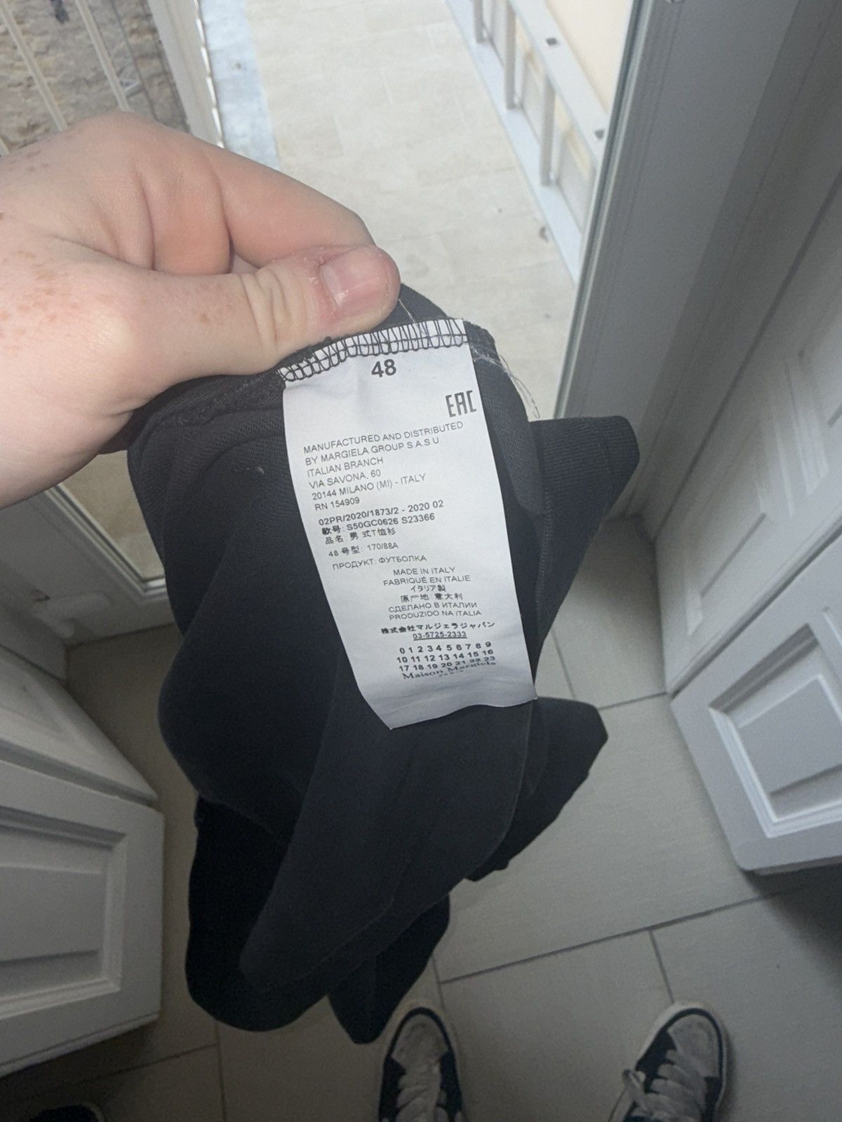 Maison Margiela Maison Margiela Tee Size US M / EU 48-50 / 2 - 4 Thumbnail