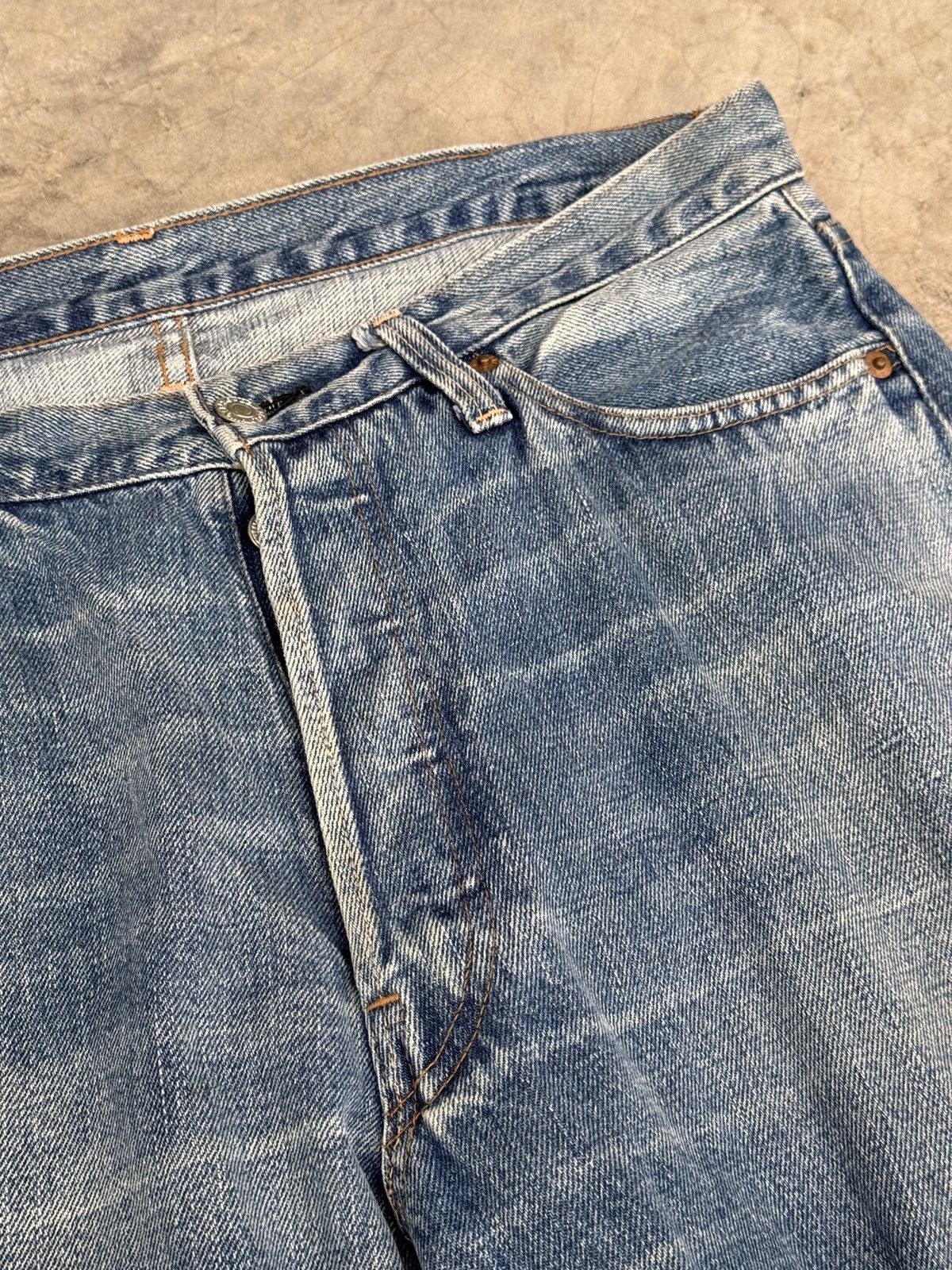 Denime × Japanese Brand Denime Selvedge Vintage Jeans Japan Size 34 Size US 34 / EU 50 - 5 Thumbnail