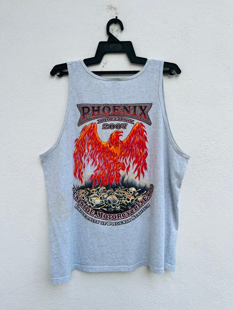 Harley Davidson × Japanese Brand Vintage Phoenix Arizona 2007 Westside Motorcycle Expo Size US M / EU 48-50 / 2 - 1 Thumbnail
