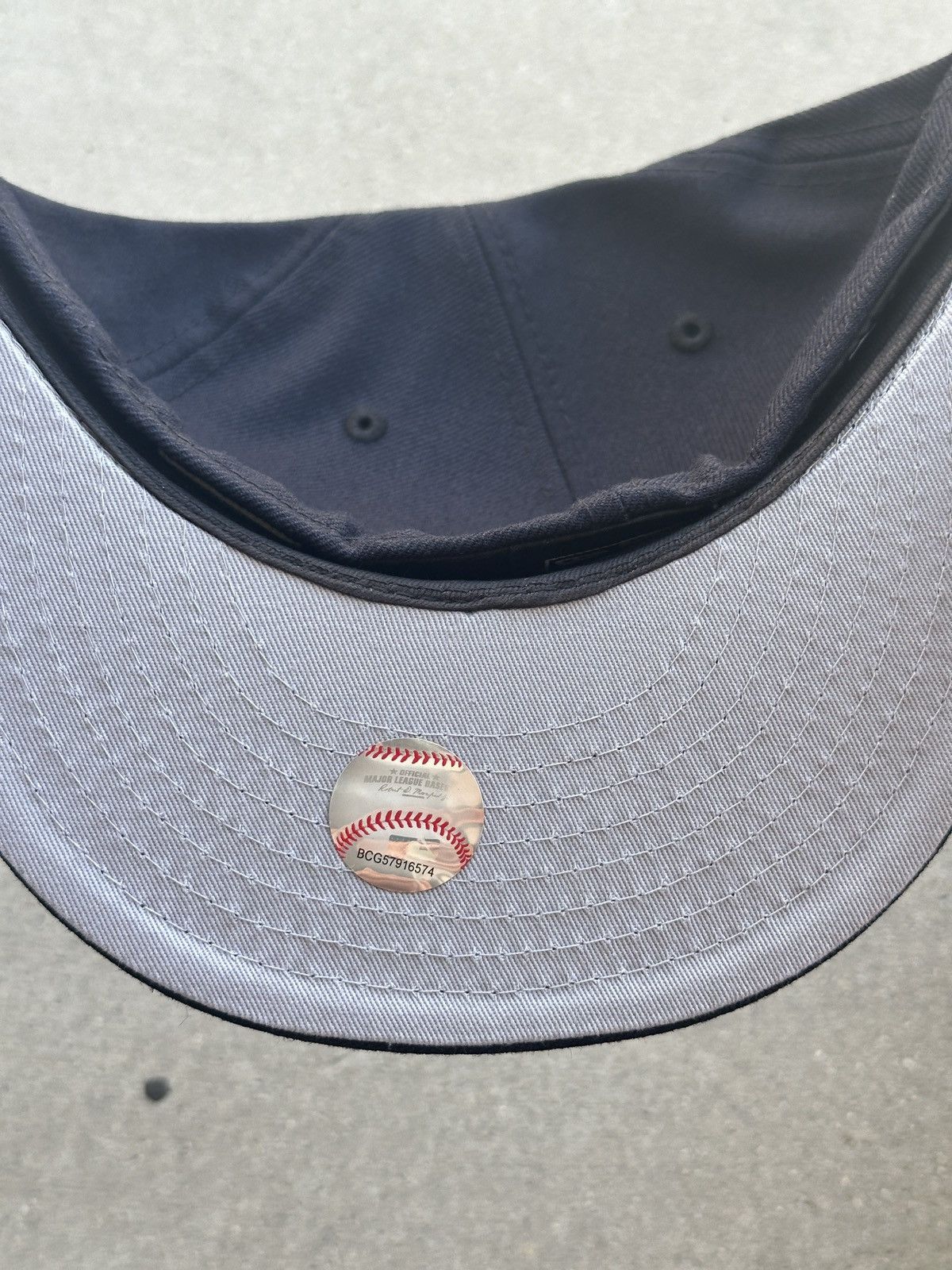 MLB × New Era Boston Braves Plain Jane Fitted Hat 7 1/4 Size ONE SIZE - 2 Thumbnail