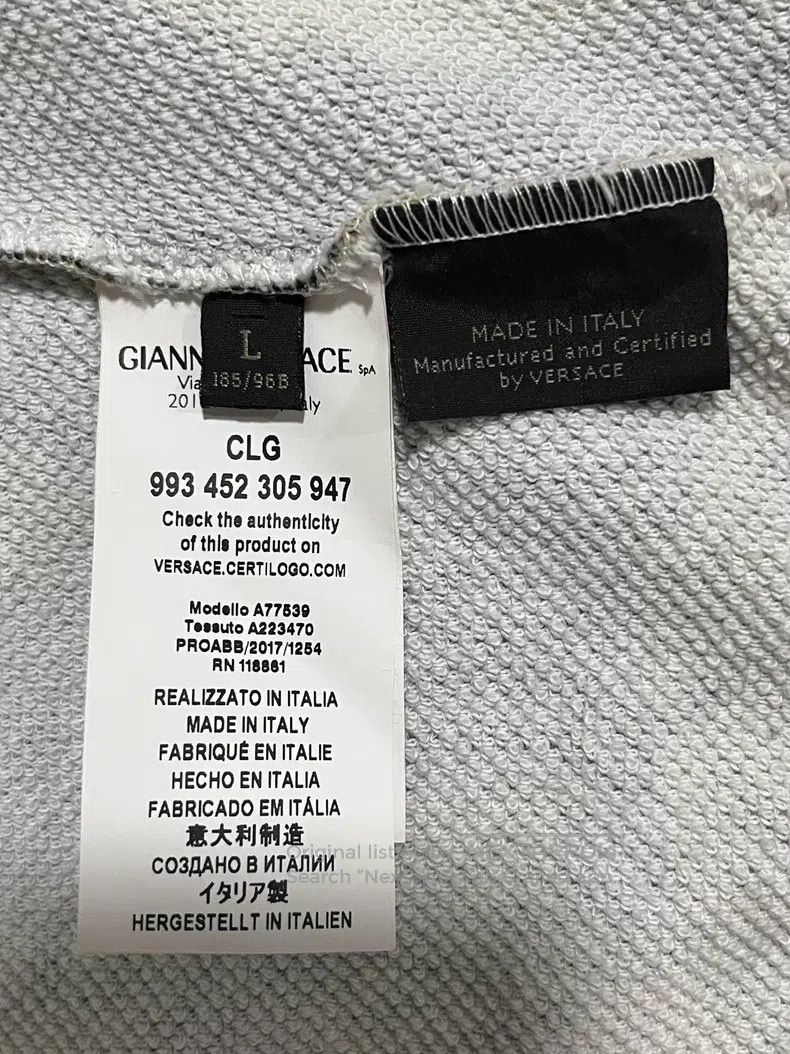 Versace Versace Jacket sweatshirt Size US L / EU 52-54 / 3 - 7 Thumbnail
