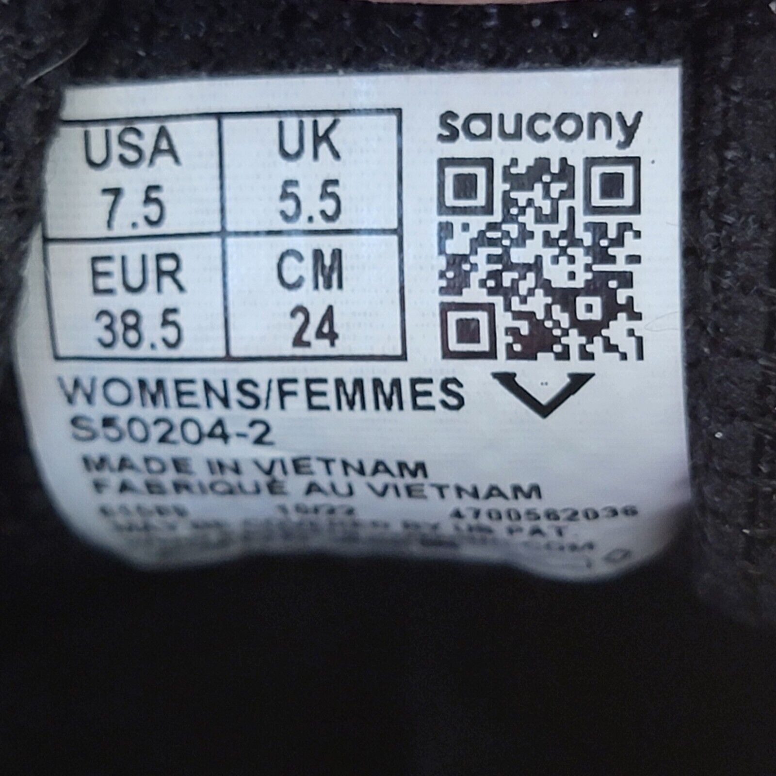 Saucony Saucony Women Black Integrity 3 Walking Shoes Sz 7.5 Size US 7.5 / IT 37.5 - 9 Thumbnail