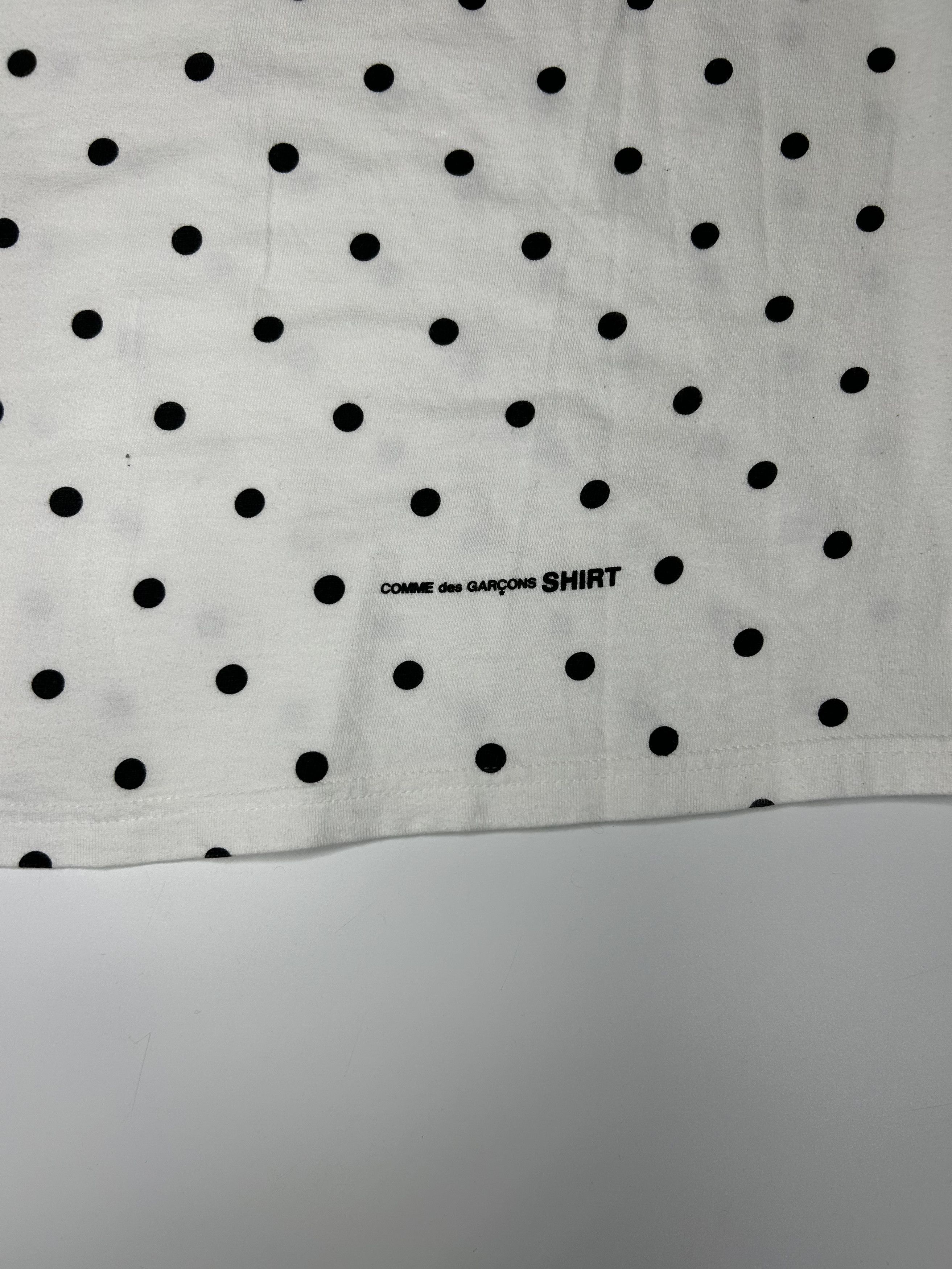 Comme des Garcons SHIRT × Supreme Supreme x CdG Box Logo Polka Dot 2012 Tee Size US L / EU 52-54 / 3 - 4 Thumbnail