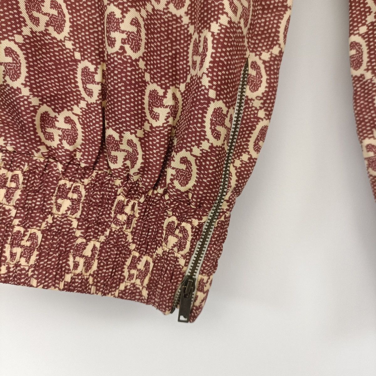 Gucci Gucci GG Pattern Twill Silk Casual Pants K26WX Size 32" / US 10 / IT 46 - 4 Thumbnail