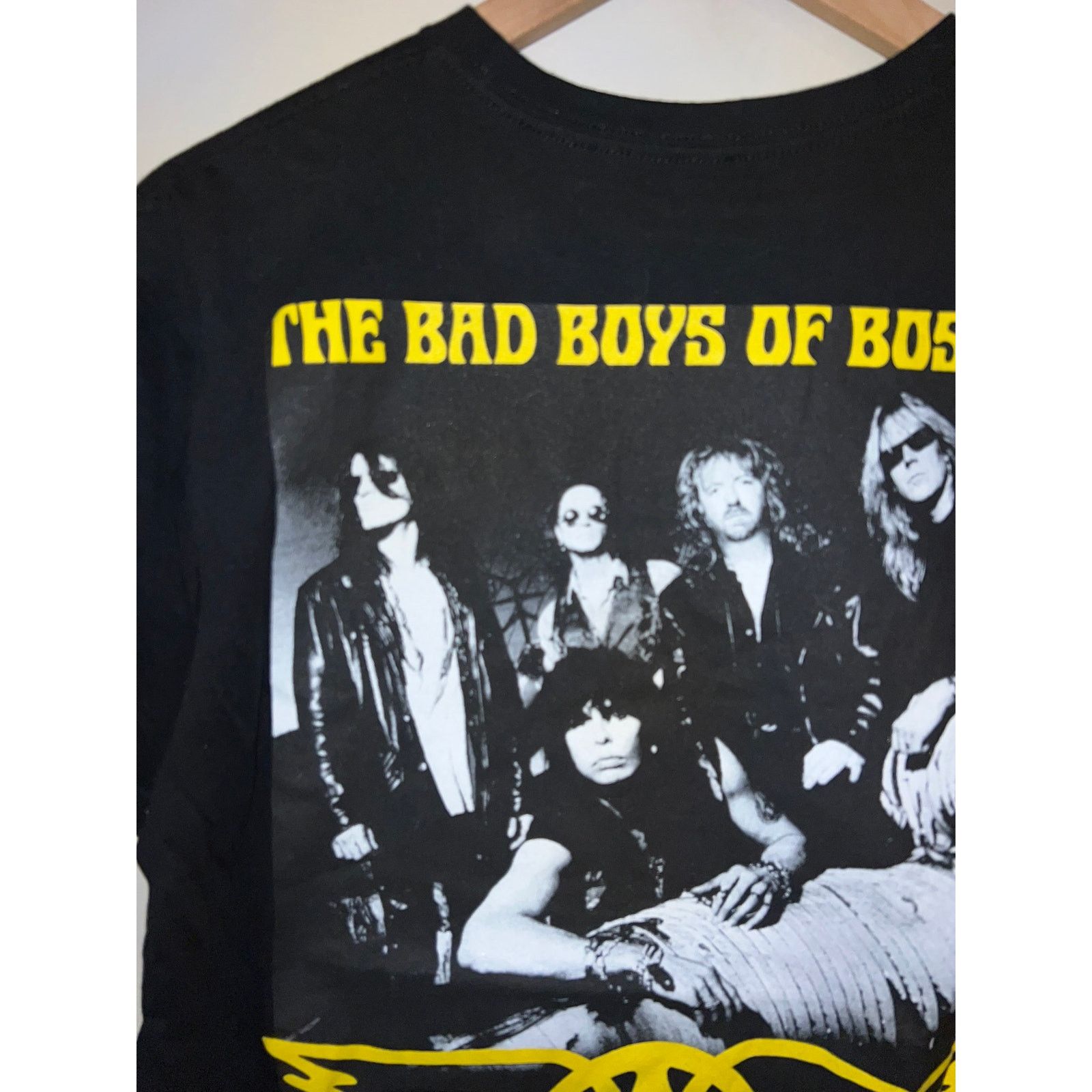 Aerosmith Aerosmith The Bad Boys Of Boston Shirt Black Band Tee M Top Size M / US 6-8 / IT 42-44 - 6 Thumbnail