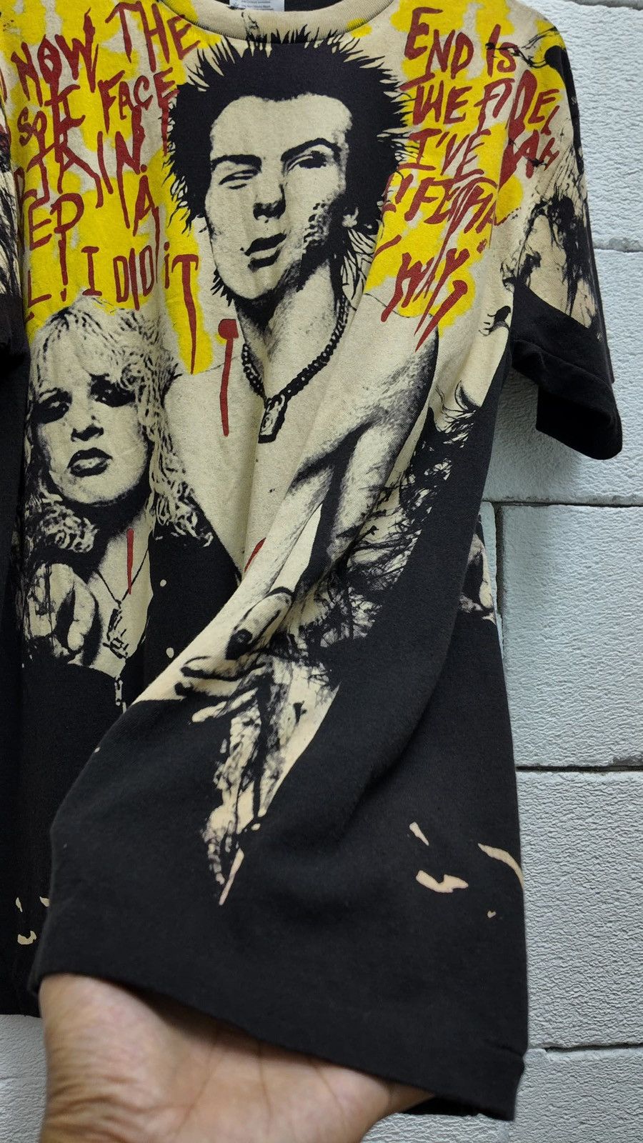 Band Tees Custom Tee Sid & Nancy Fullprint Size US L / EU 52-54 / 3 - 11 Thumbnail