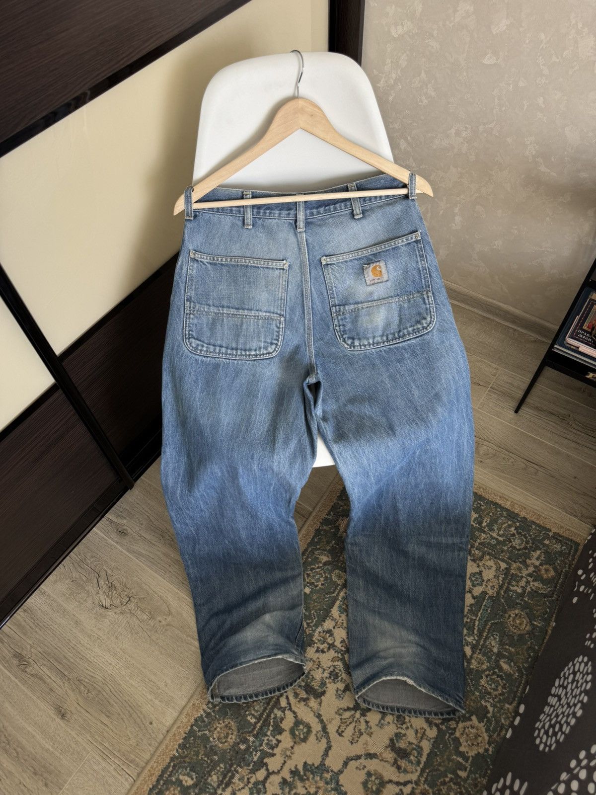 Carhartt × Vintage Carhartt Vintage Simple Pants Denim Jeans Size US 32 / EU 48 - 12 Thumbnail