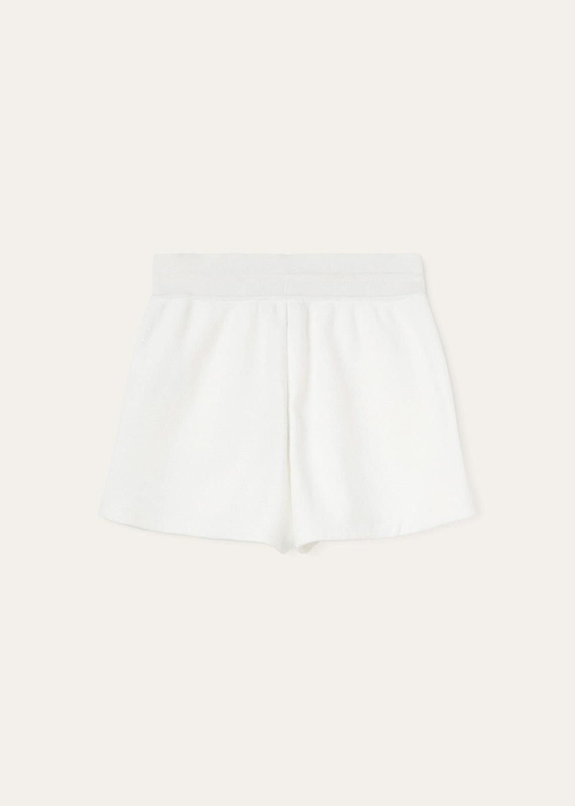 Loro Piana o1srvl11e0725 FAN6846 Cotton Chikugo Short in White Size 28" / US 6 / IT 42 - 2 Thumbnail
