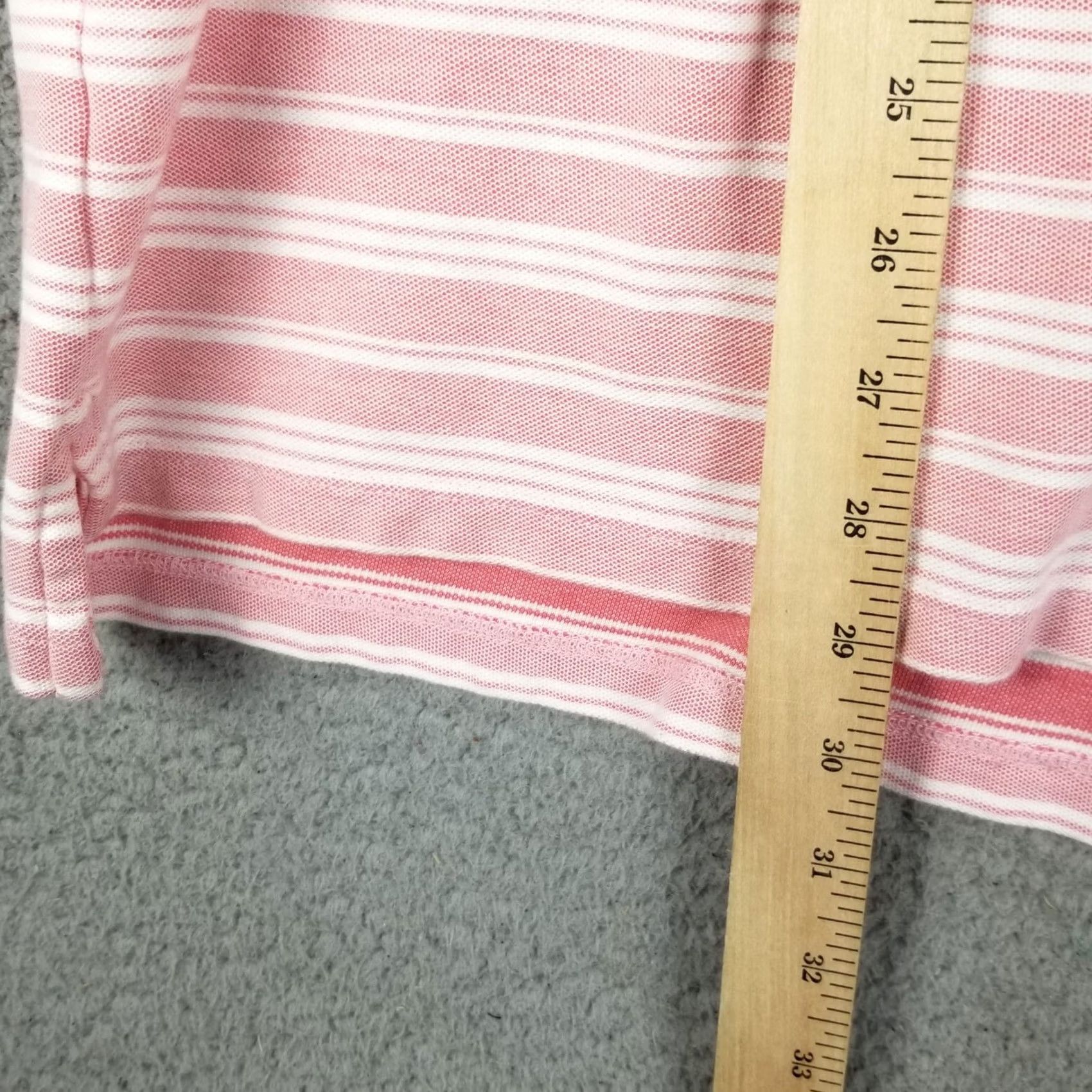Vineyard Vines Vineyard Vines Shirt Polo Mens XL Pink Striped Short Sleeve Golf Stretch Whale Size US XL / EU 56 / 4 - 4 Thumbnail