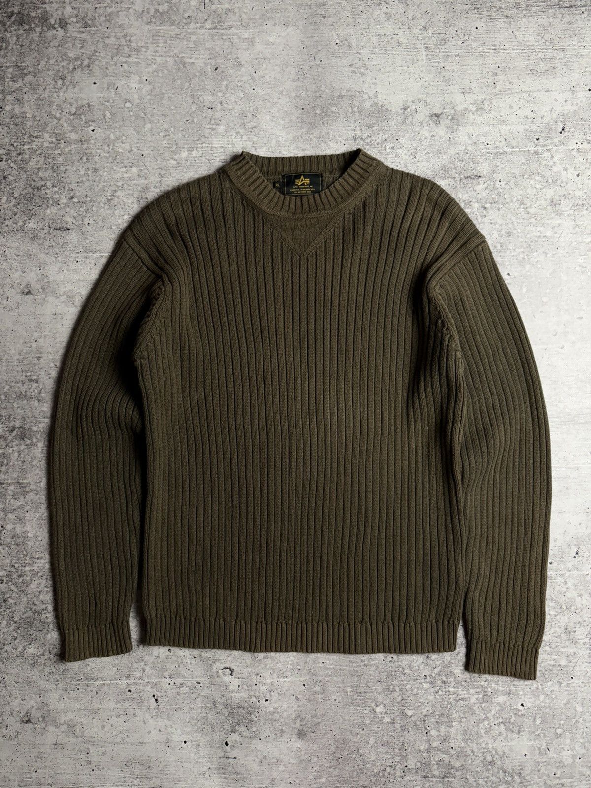 Alpha Industries Alpha Industries Vintage Avant Garde Sweater Size US XL / EU 56 / 4 - 1 Thumbnail