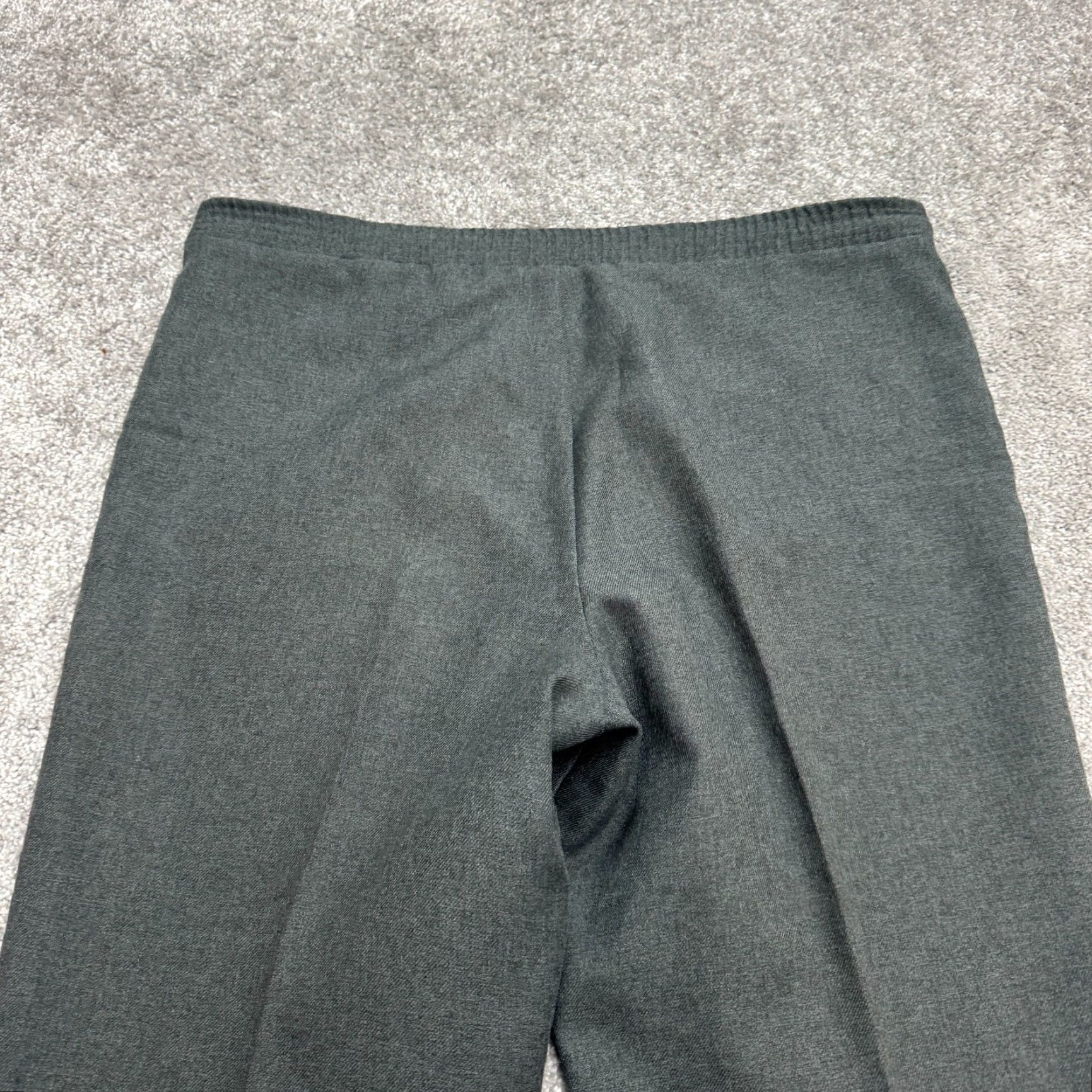 Vintage VINTAGE Donnkenny Pants 14 Gray 90's Straight Leg Pull On Womens Size 36" / US 14 / IT 50 - 3 Thumbnail