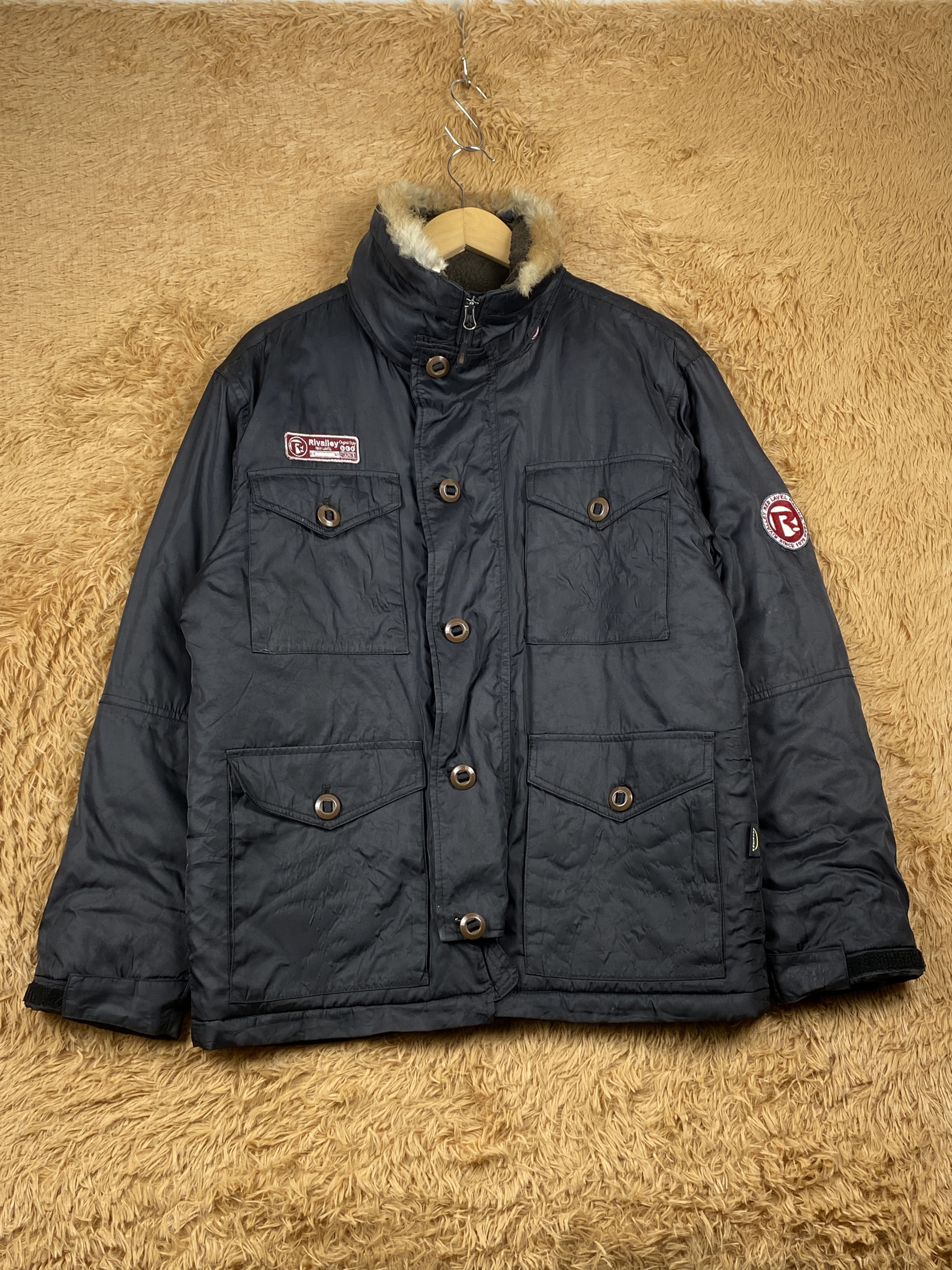 Japanese Brand Vintage Rivalley Red Level Zip Up Jacket J1696 Size US M / EU 48-50 / 2 - 1 Thumbnail