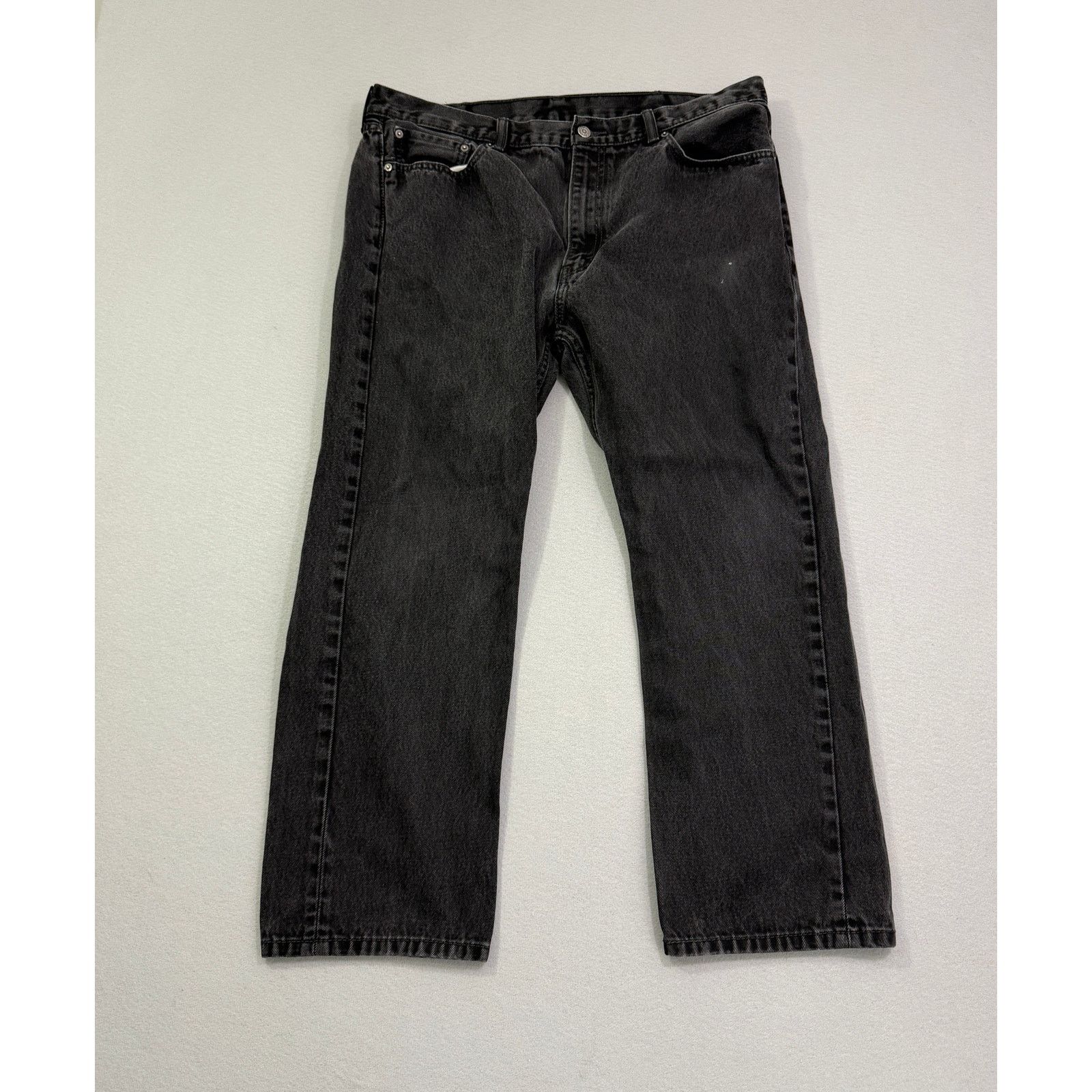 Levi's Levis 505 Regular Fit Jeans Mens 40x29 Black Zip Fly Western Size US 40 / EU 56 - 1 Thumbnail