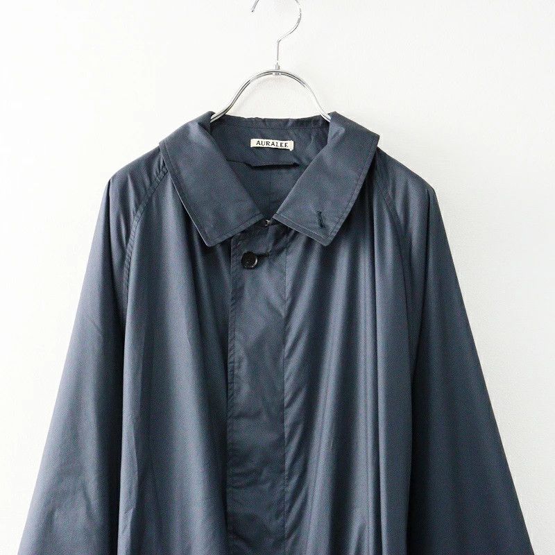 Auralee AURALEE SUPEER LIGHT POLYESTER SOUTIEN COLLAR COAT 4 Size US XL / EU 56 / 4 - 3 Thumbnail