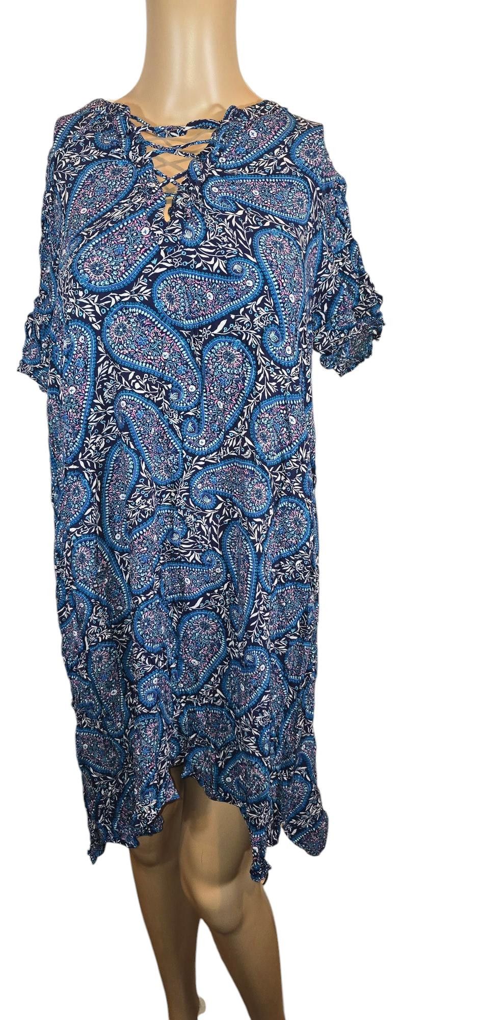 Old Navy Old Navy XL Paisley Print Dress - Trendy & Comfortable Size XL / US 12-14 / IT 48-50 - 1 Thumbnail