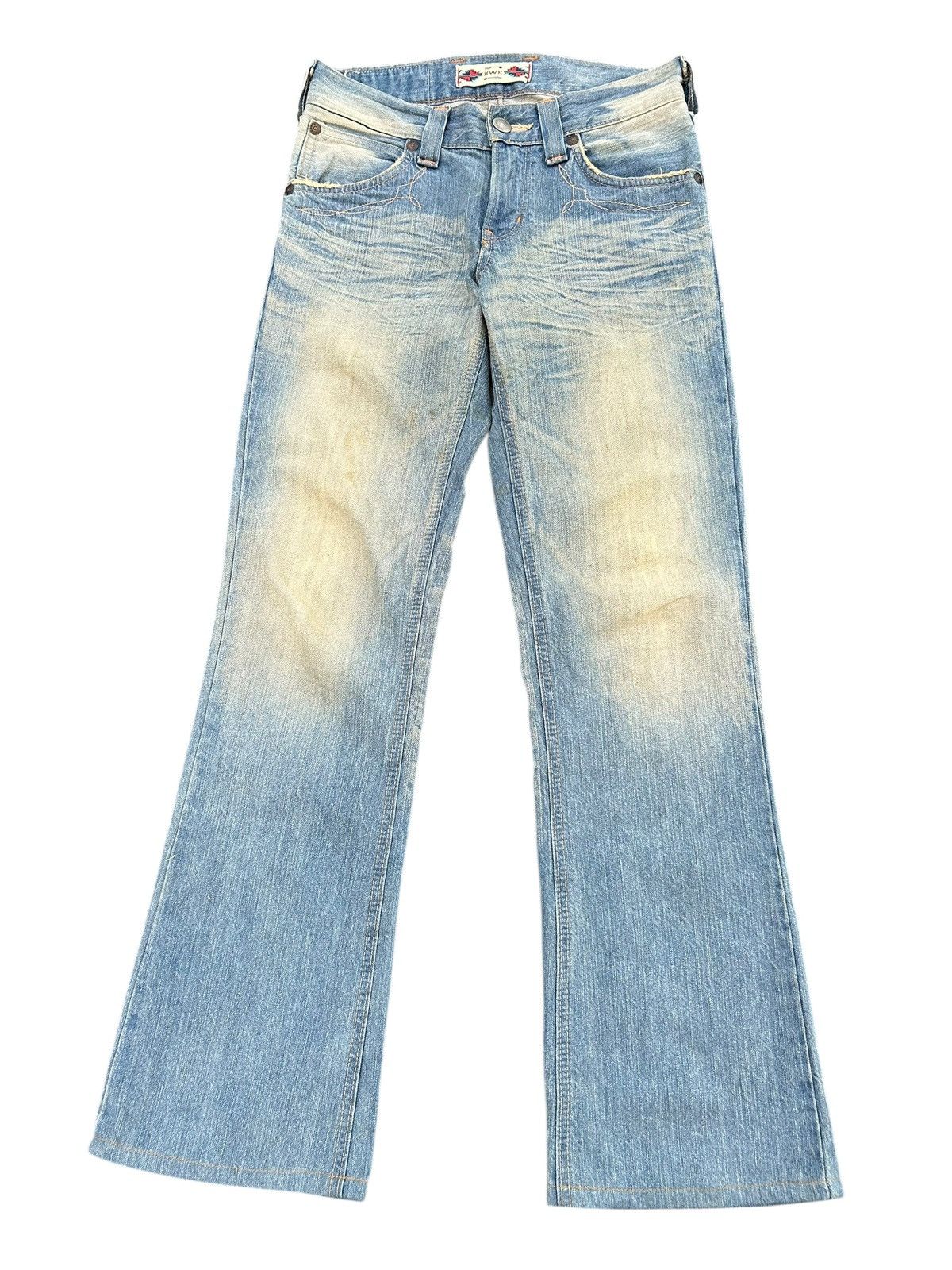Kapital Vintage Flare Edwin Navajo Rusty Faded Denim Jeans Size US 30 / EU 46 - 3 Thumbnail