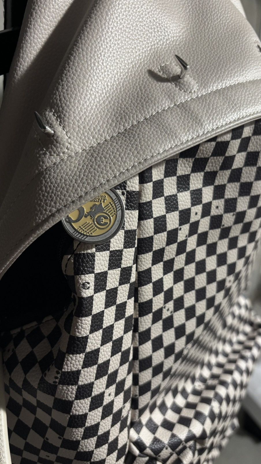 Other Bazo 1199 Cannnone Checkered Backpack Size ONE SIZE - 6 Thumbnail