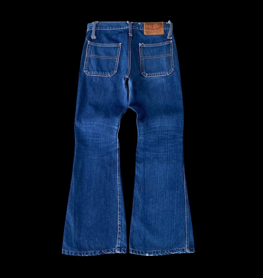 Big John FLARED W29X29.5" VINTAGE BIGJOHN BUSHPANT BOOTCUT ZIP TALON Size US 29 - 11 Thumbnail