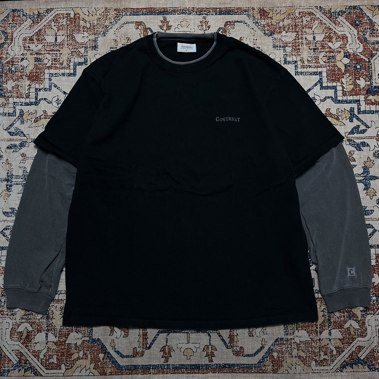 Tシャツ・カットソー COVERNAT CoverNatXWrangler 08 Vintage T-Shirt Black COVERNAT | Grailed