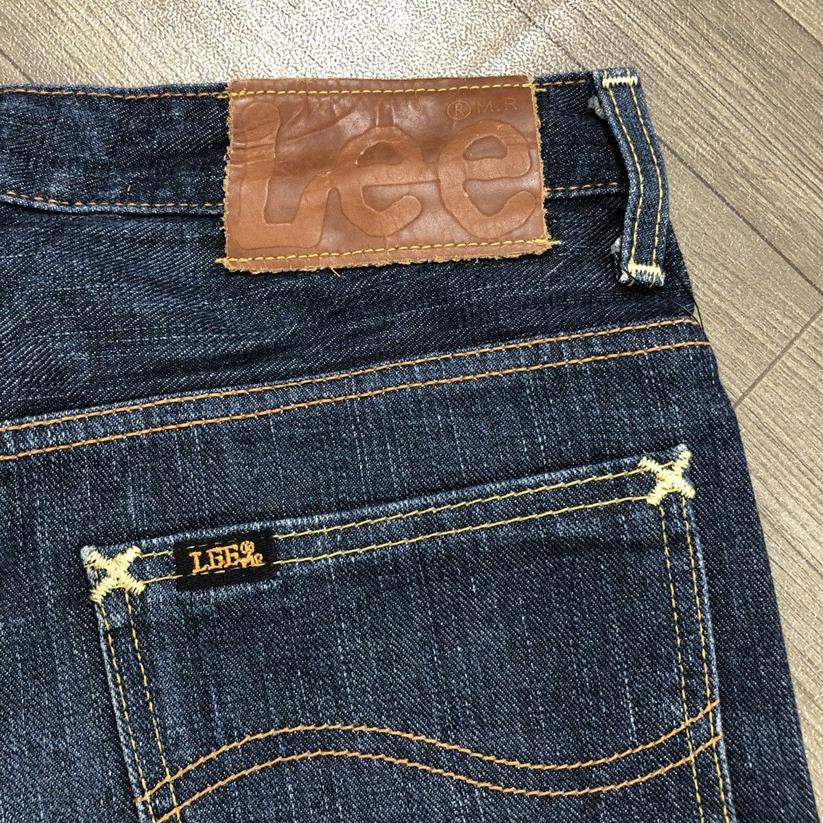 If Six Was Nine × Le Grande Bleu (L.G.B.) × Lee 🇯🇵 2000s Lee Riders Lgb Goa Distressed Bootcut Flared Jeans Size 28" / US 6 / IT 42 - 11 Thumbnail