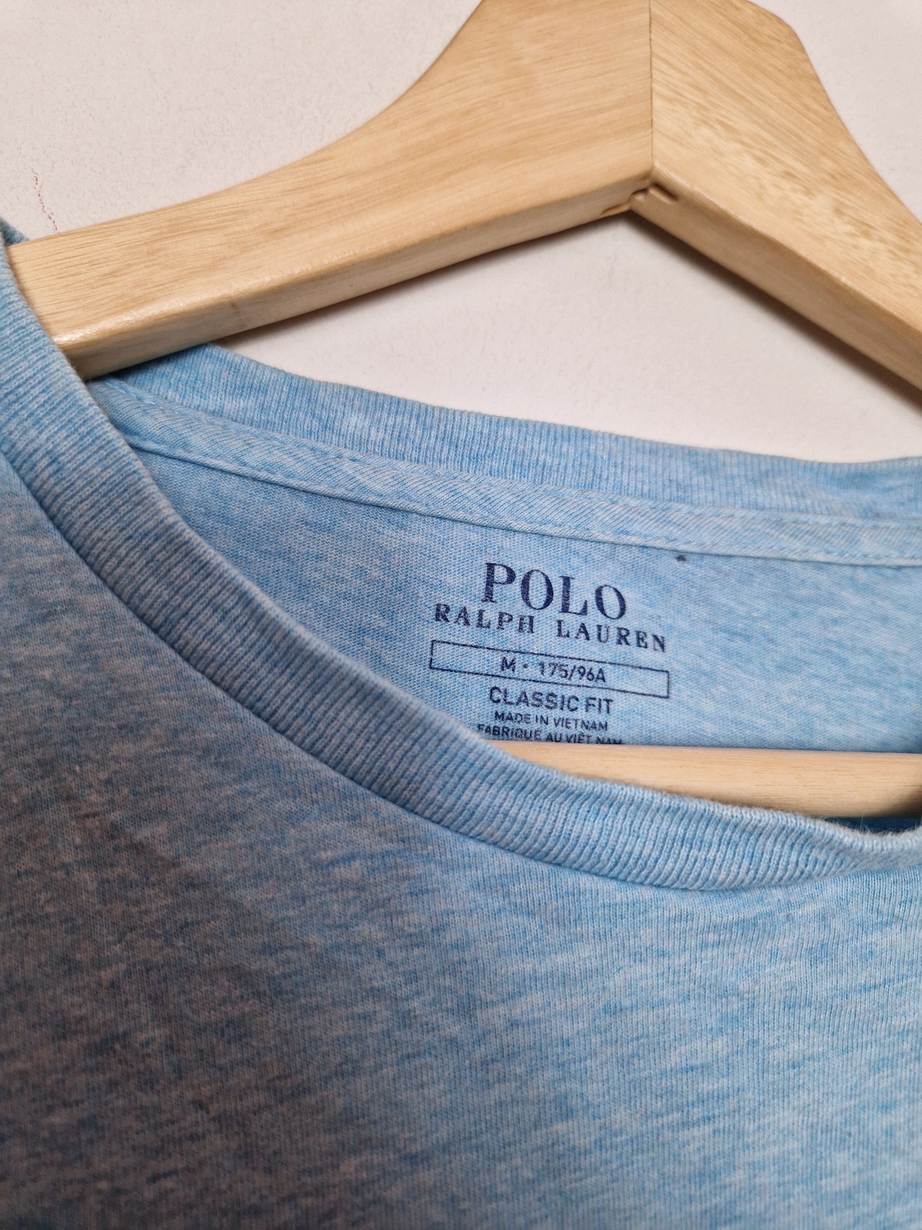 Polo Ralph Lauren × Ralph Lauren Polo Ralph Lauren blue t-shirt Size US M / EU 48-50 / 2 - 3 Thumbnail