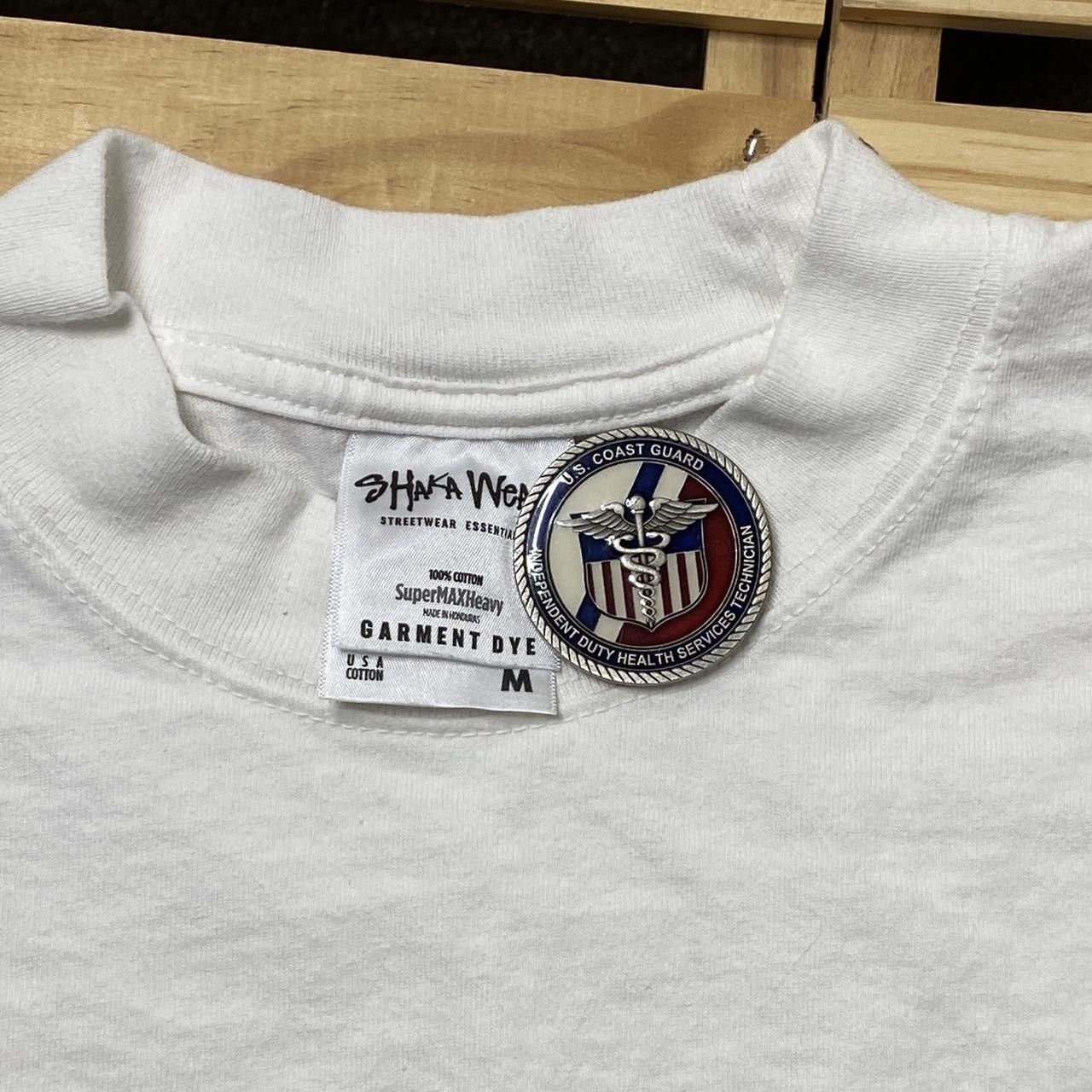 Other "Born To Live" White Crucifixion Jesus Tee Size Medium Size US M / EU 48-50 / 2 - 3 Thumbnail
