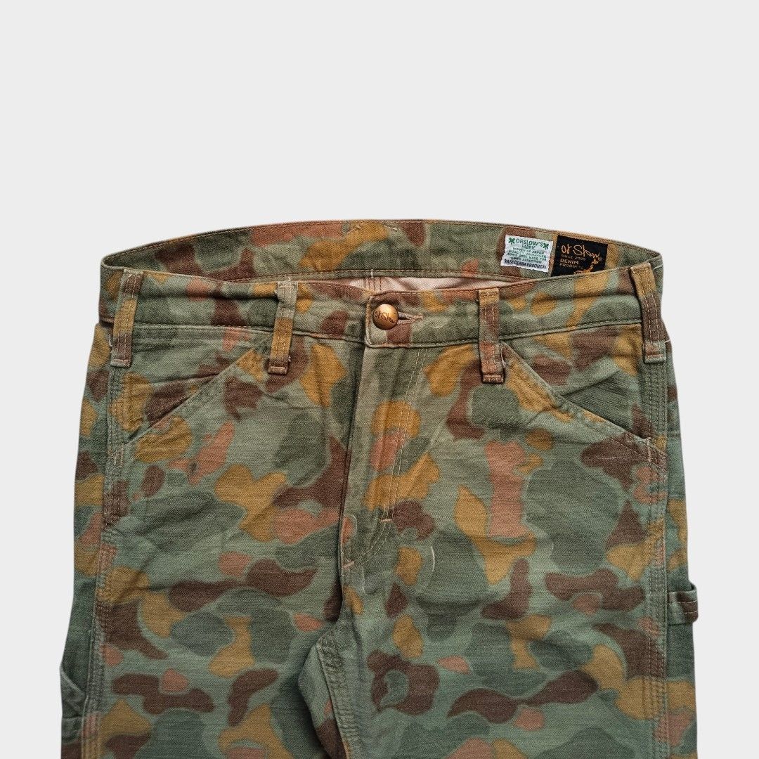Orslow Orslow slim fit frogskin camo painter pant Size US 28 / EU 44 - 3 Thumbnail