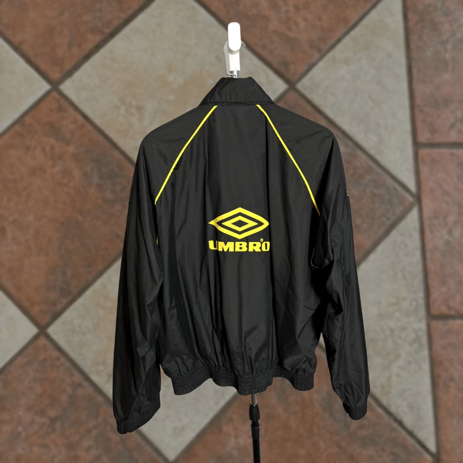 Palace × Umbro Palace Umbro training track jacket black | Grailed