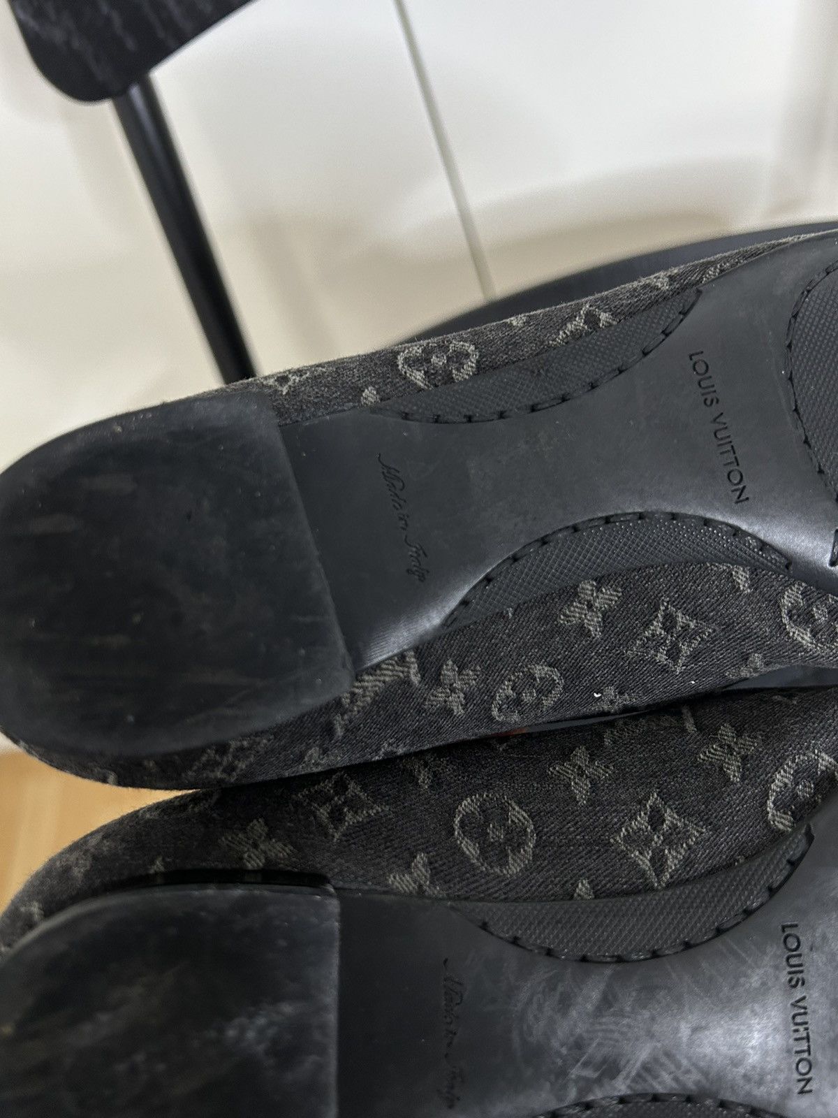 Louis Vuitton × Vintage LOUIS VUITTON BALLET FLATS SHOES Size US 6.5 / IT 36.5 - 8 Thumbnail