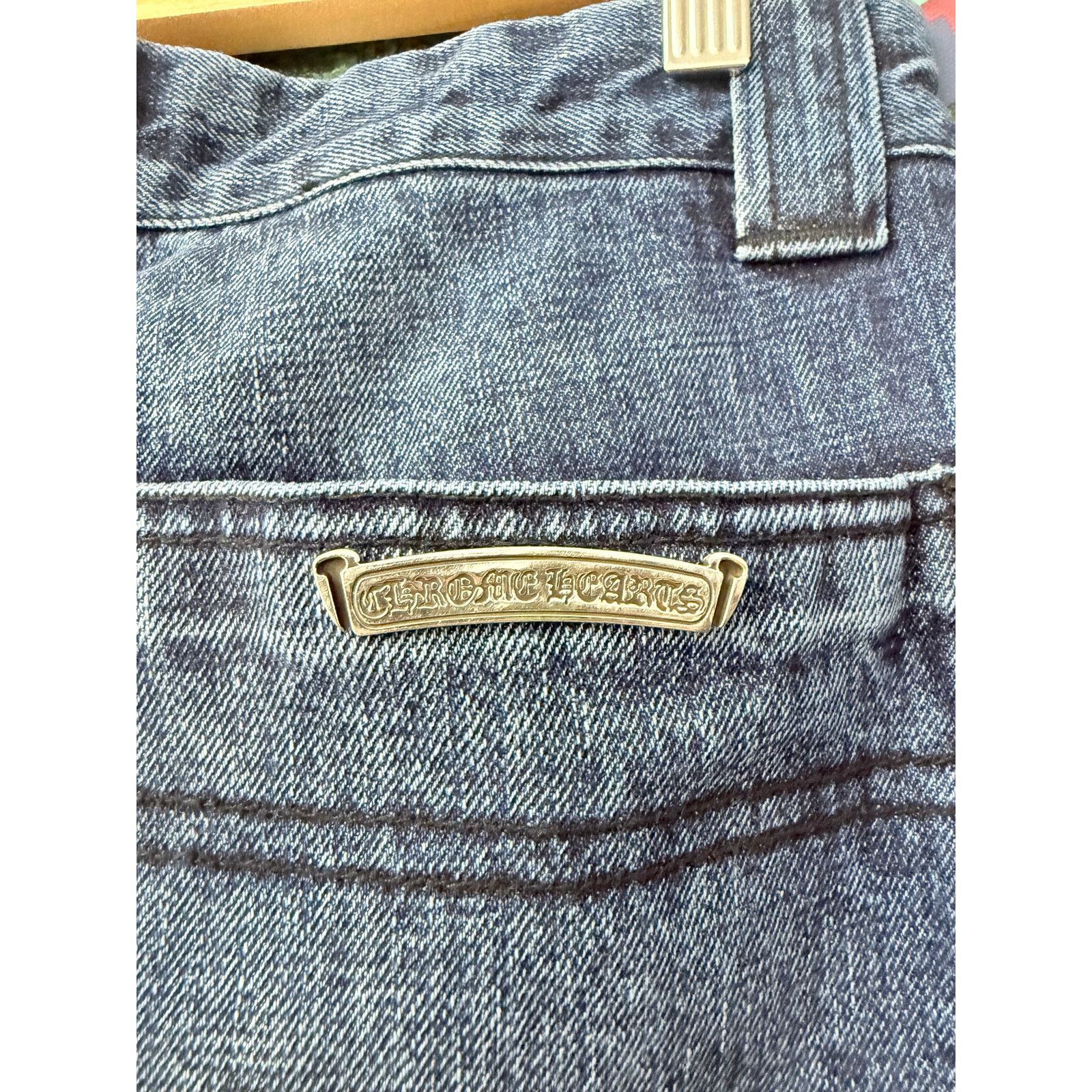 Chrome Hearts Chrome Hearts "Indigo Blue" Carpenter Jeans Size US 27 - 9 Thumbnail