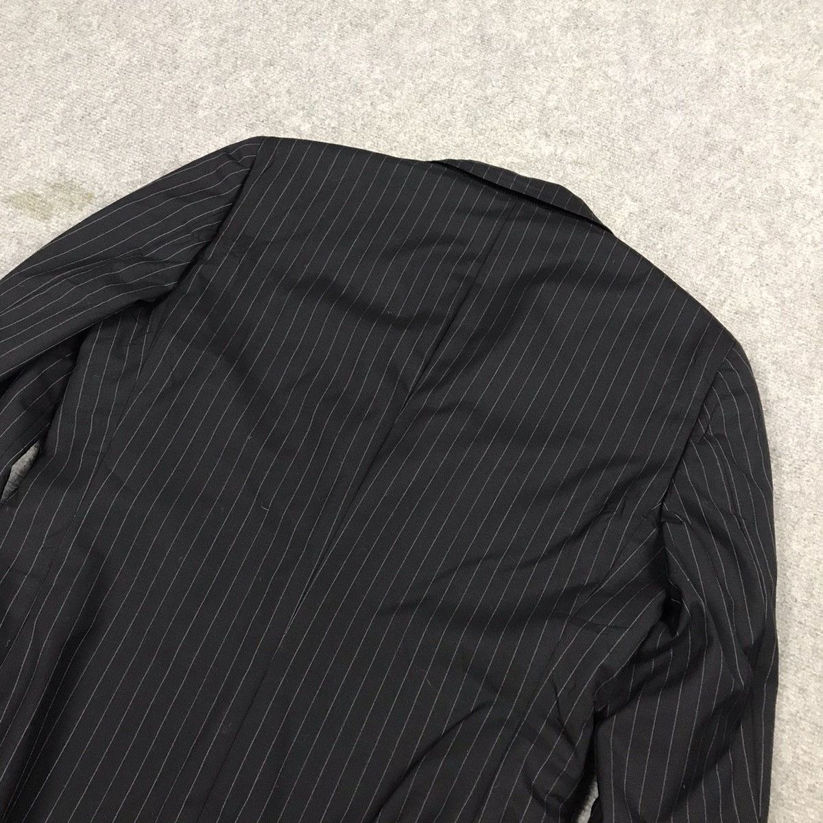 Burberry × Japanese Brand Burberry striped wool Blazer coat jacket Size US M / EU 48-50 / 2 - 6 Thumbnail