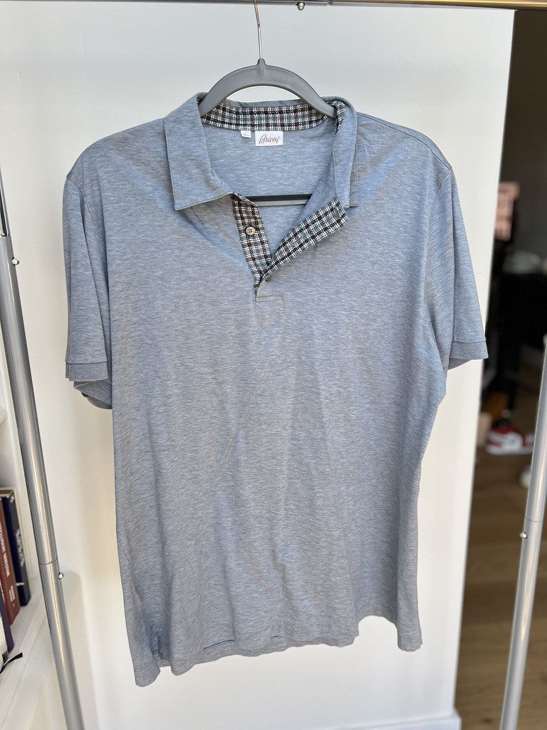 Brioni Brioni Polo Size US XL / EU 56 / 4 - 1 Thumbnail