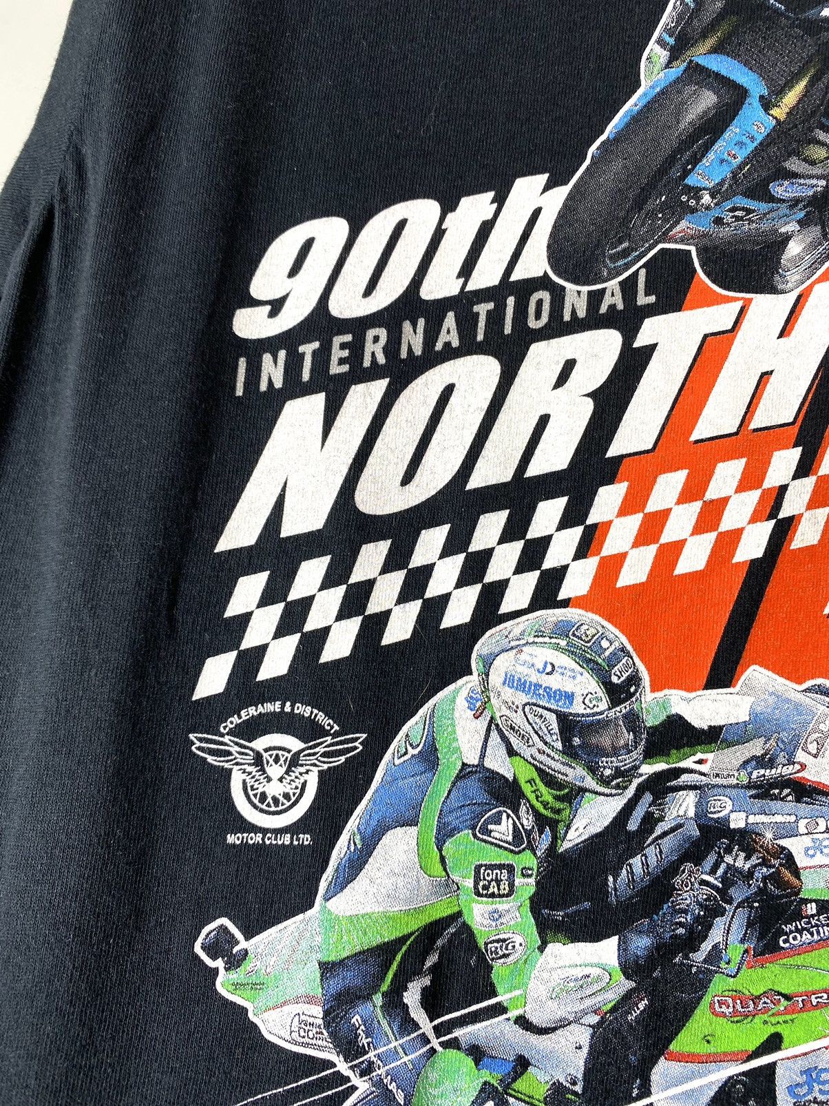 Vintage Vintage Stye Isle Of Man Racing T Shirt Rally Nascar Size US S / EU 44-46 / 1 - 7 Thumbnail