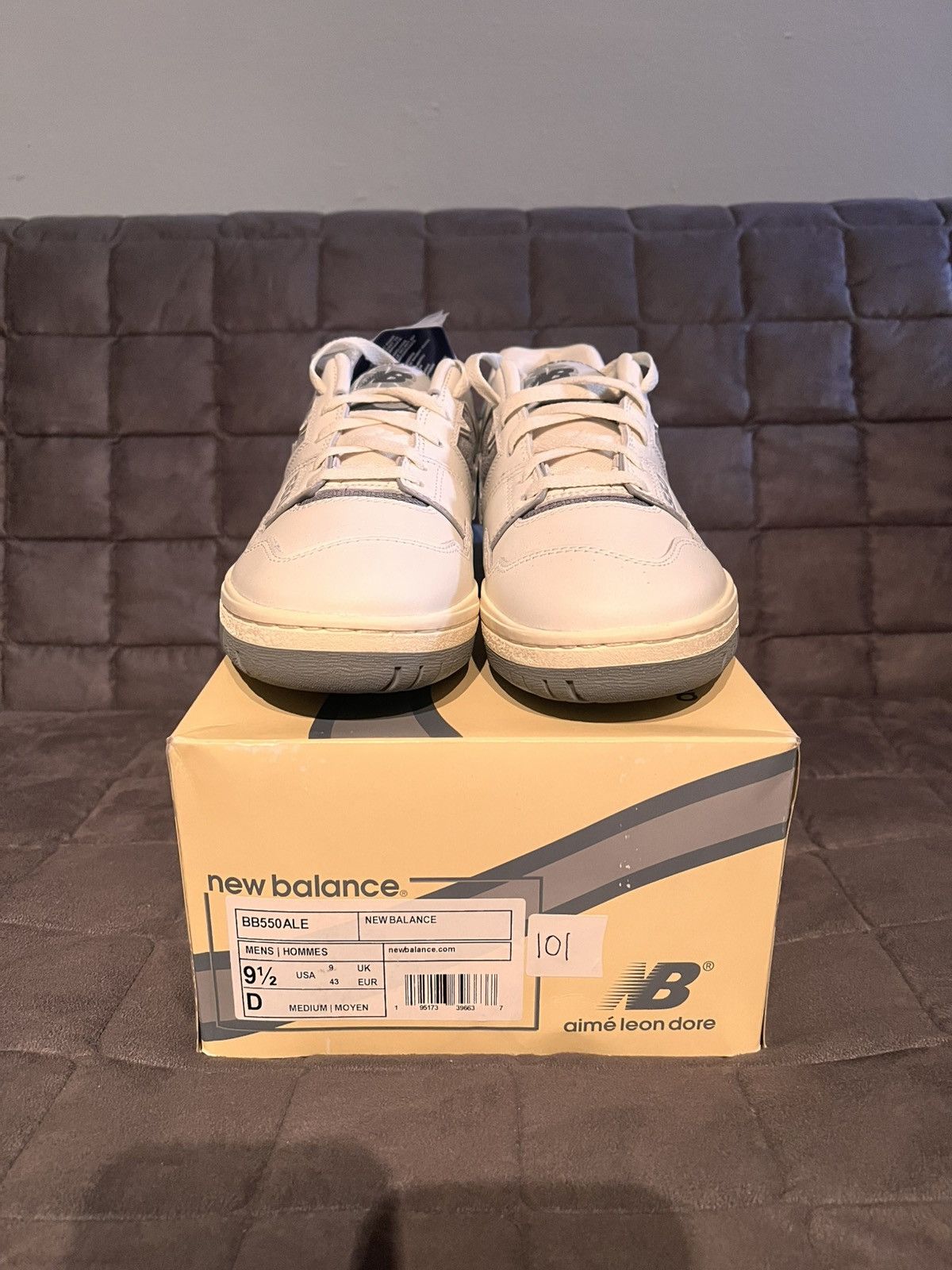 NEW BALANCE AIMÉ LEON DORE X 550 'SILVER'