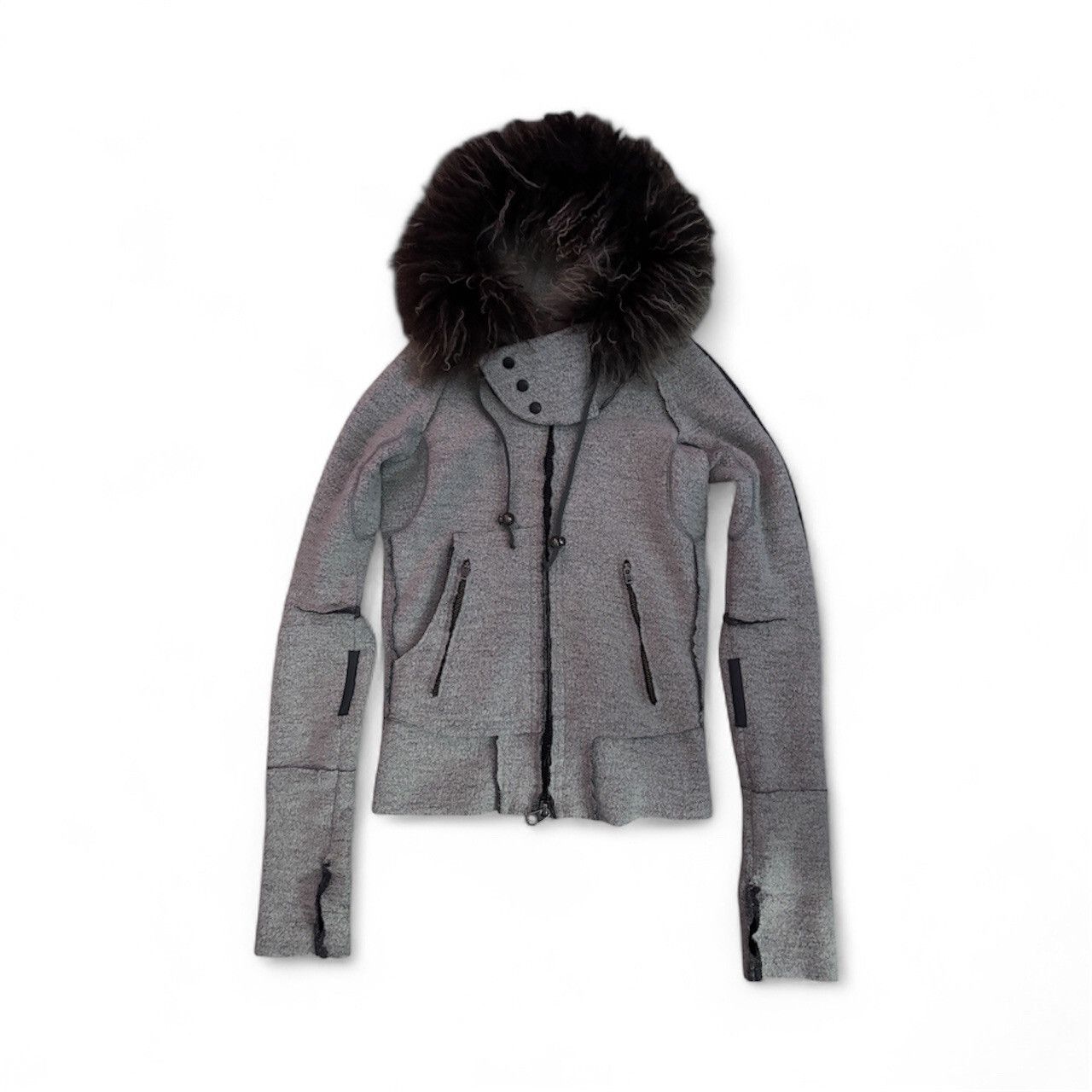 Le Grande Bleu (L.G.B.) LGB racoon fur parka Size US XS / EU 42 / 0 - 3 Thumbnail