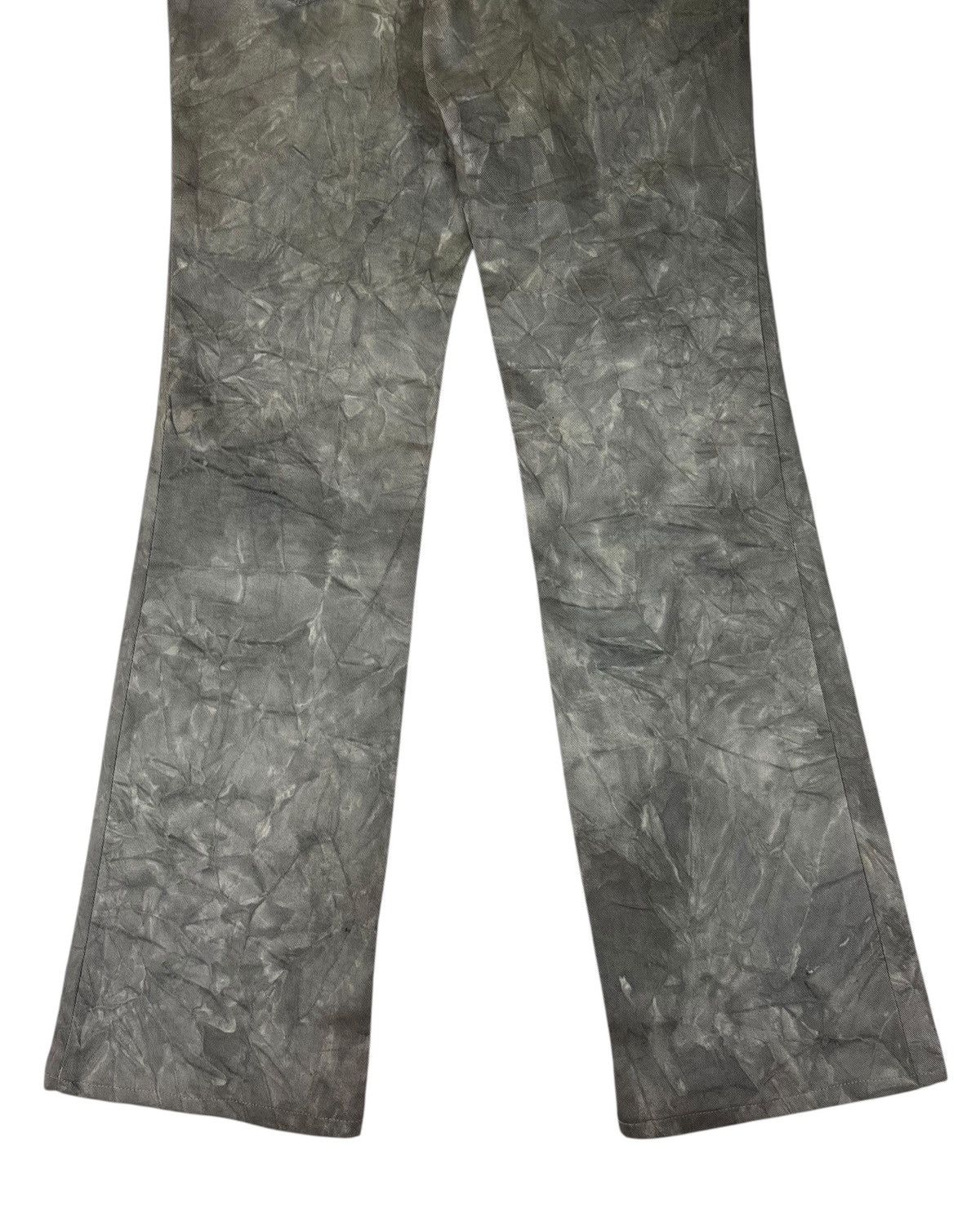 Japanese Brand Flare Japanese Brand A.S.M Grey Marble Pants Size US 27 - 7 Thumbnail