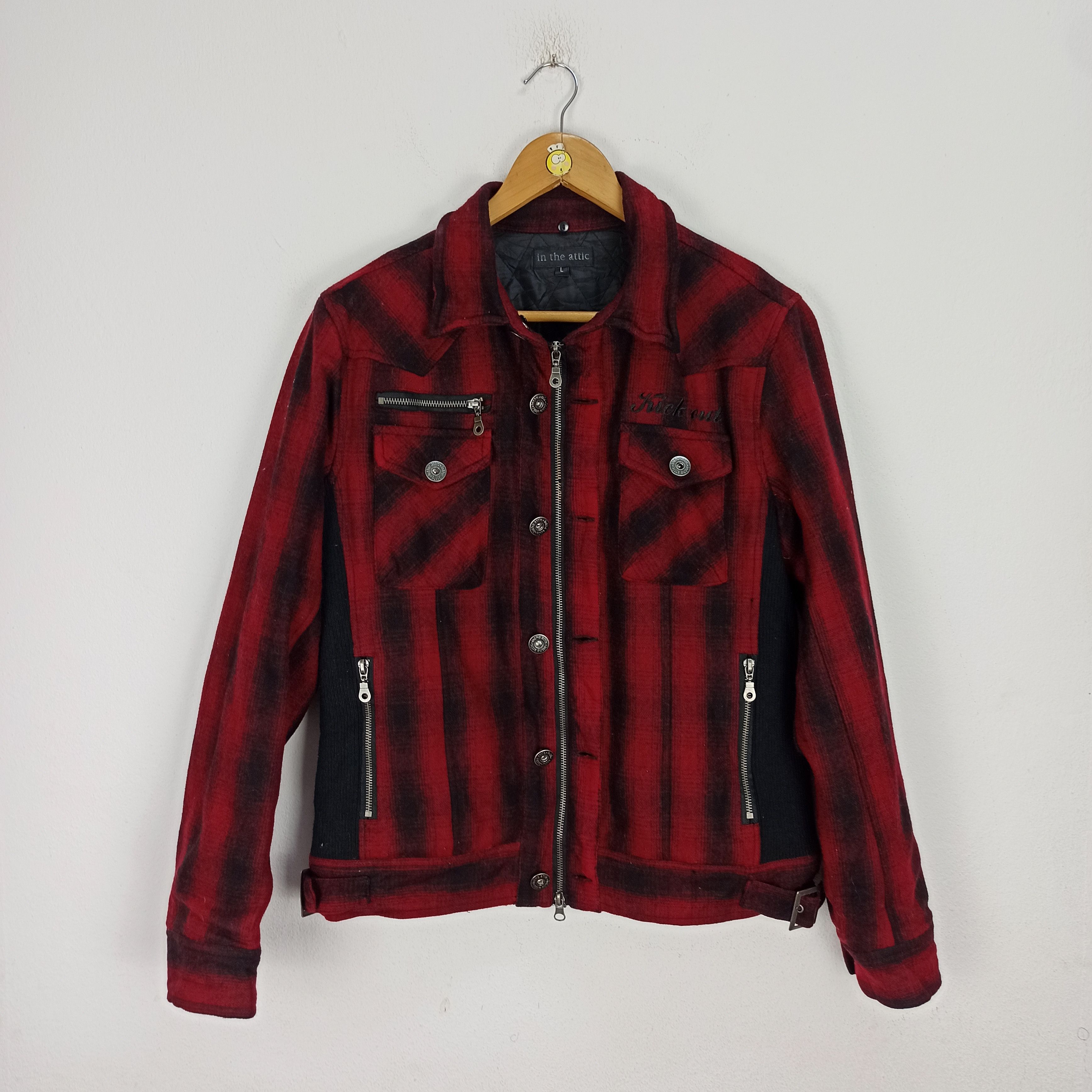L.G.B denim jacket NO. G-4/BR+RED 00s Le Grande Bleu (L.G.B