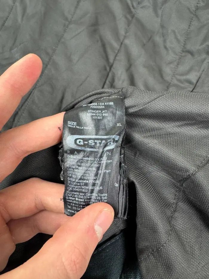 G-Star Vintage G Star Raw Stinger Jacket Distressed Y2K 90s Size US XL / EU 56 / 4 - 10 Thumbnail