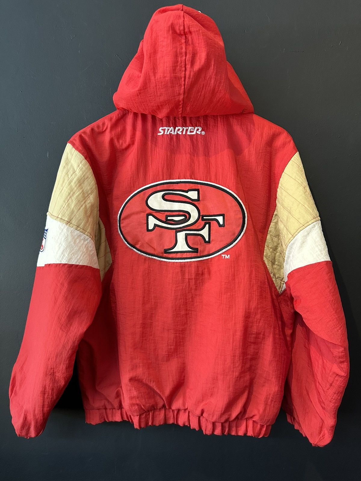 Starter NFL STARTER SF 49ERS TEAM SURVIVAL JACKET BIG LOGO Size US L / EU 52-54 / 3 - 2 Thumbnail