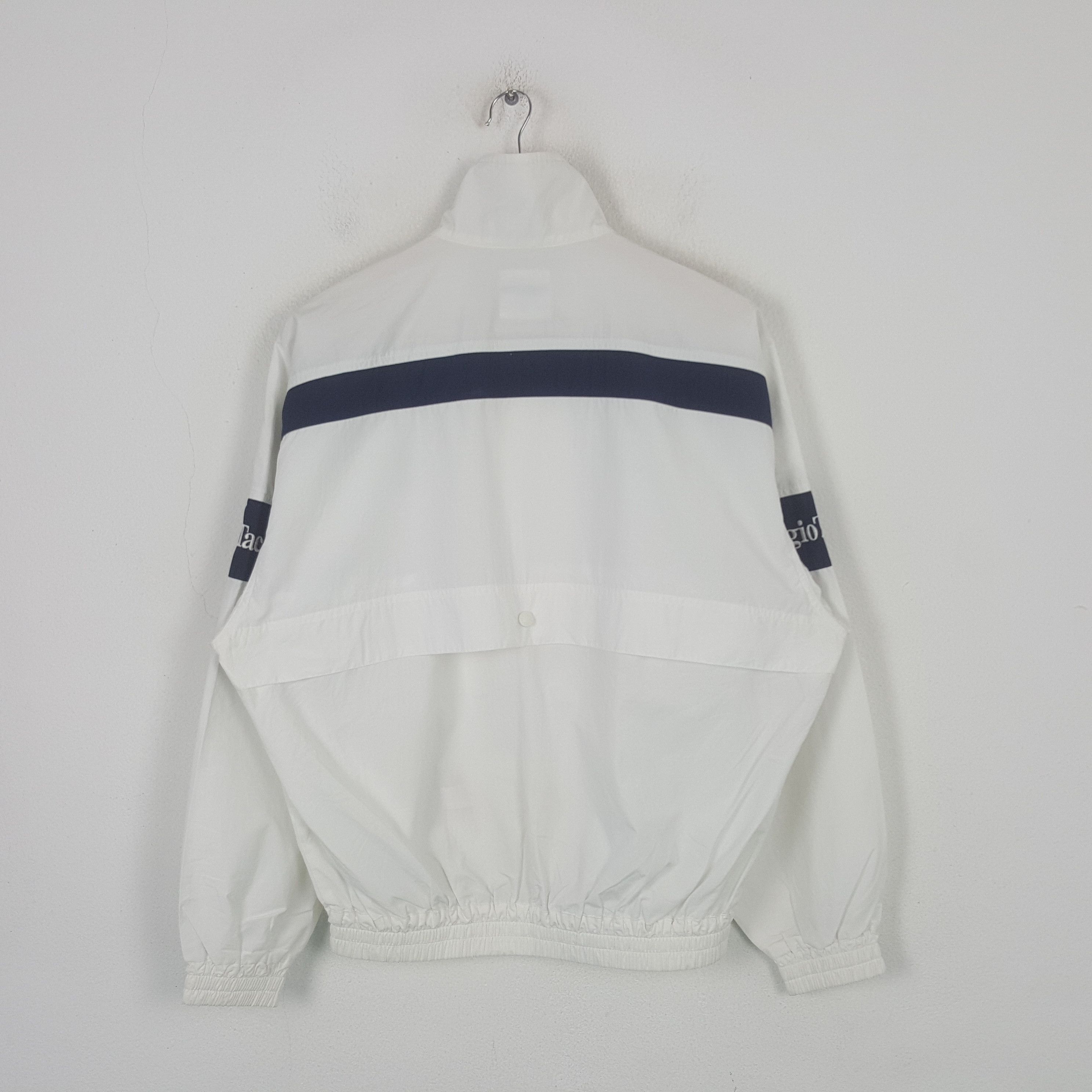 Sergio Tacchini Vintage Sergio Tacchini Tennis Windbreaker Jacket C296N29 Size US XL / EU 56 / 4 - 3 Thumbnail
