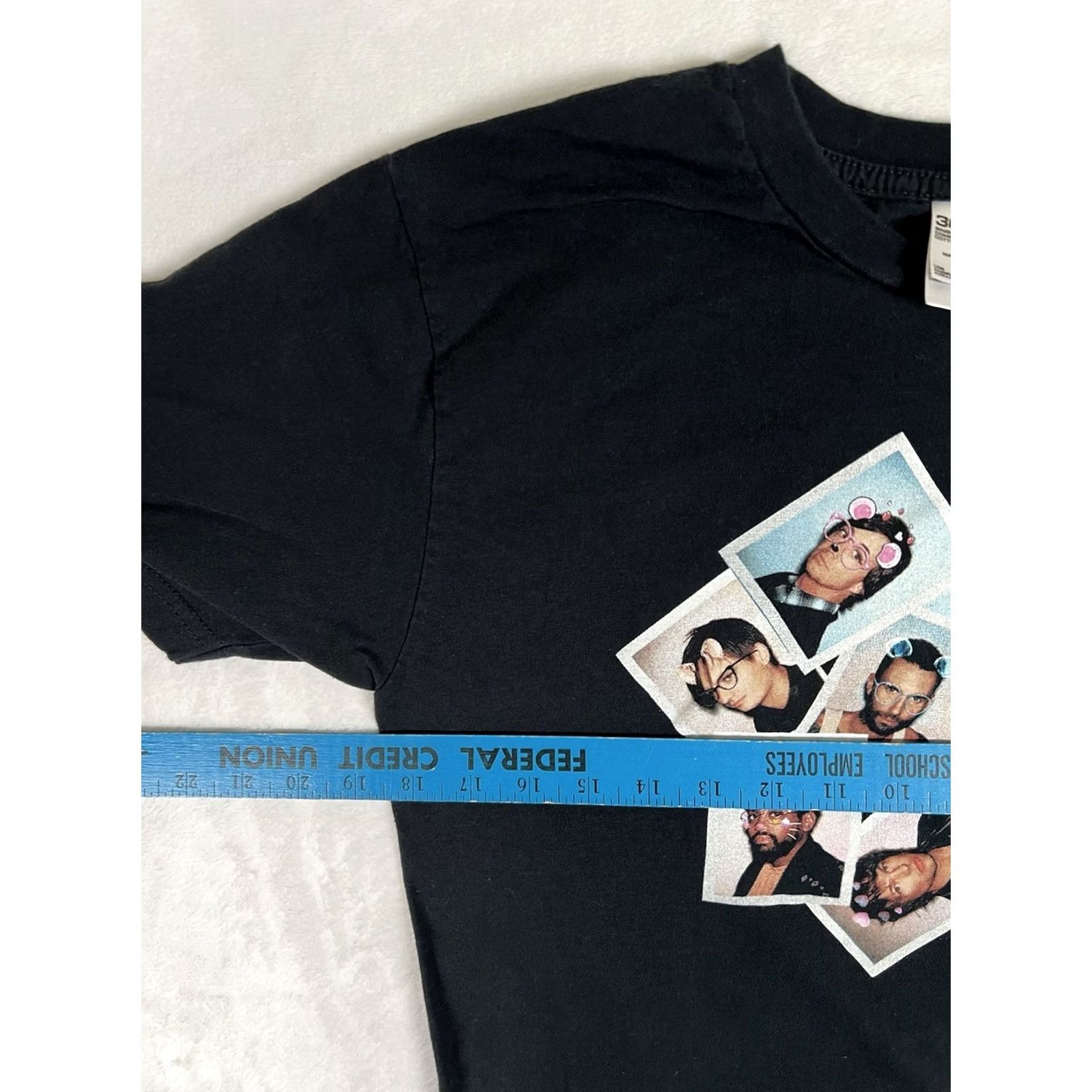 Doublet Maroon 5 T-Shirt Red Pill Blues Tour Womens Size M Double-Sided Casual Short Sleeve Cotton Black Dry Pullover Basic Shirt Music Rock Adults Womens Size M / US 6-8 / IT 42-44 - 4 Thumbnail