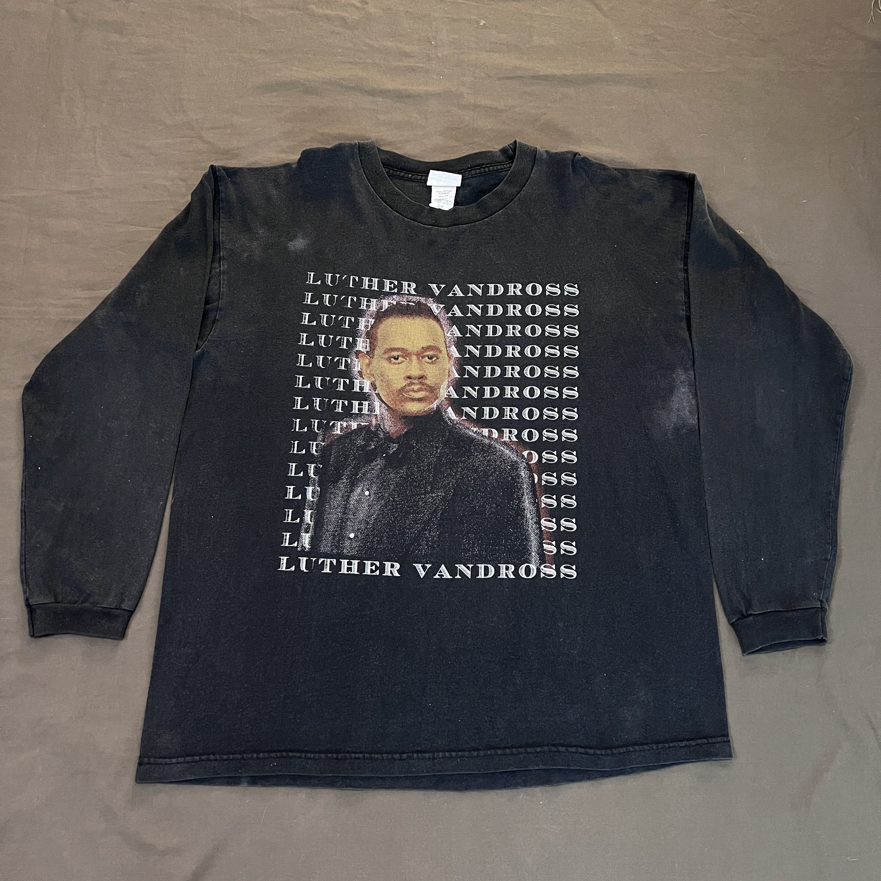 Band Tees Vintage Y2K Luther Vandross Love Tour Tee Faded Soul R&B Size US L / EU 52-54 / 3 - 4 Thumbnail